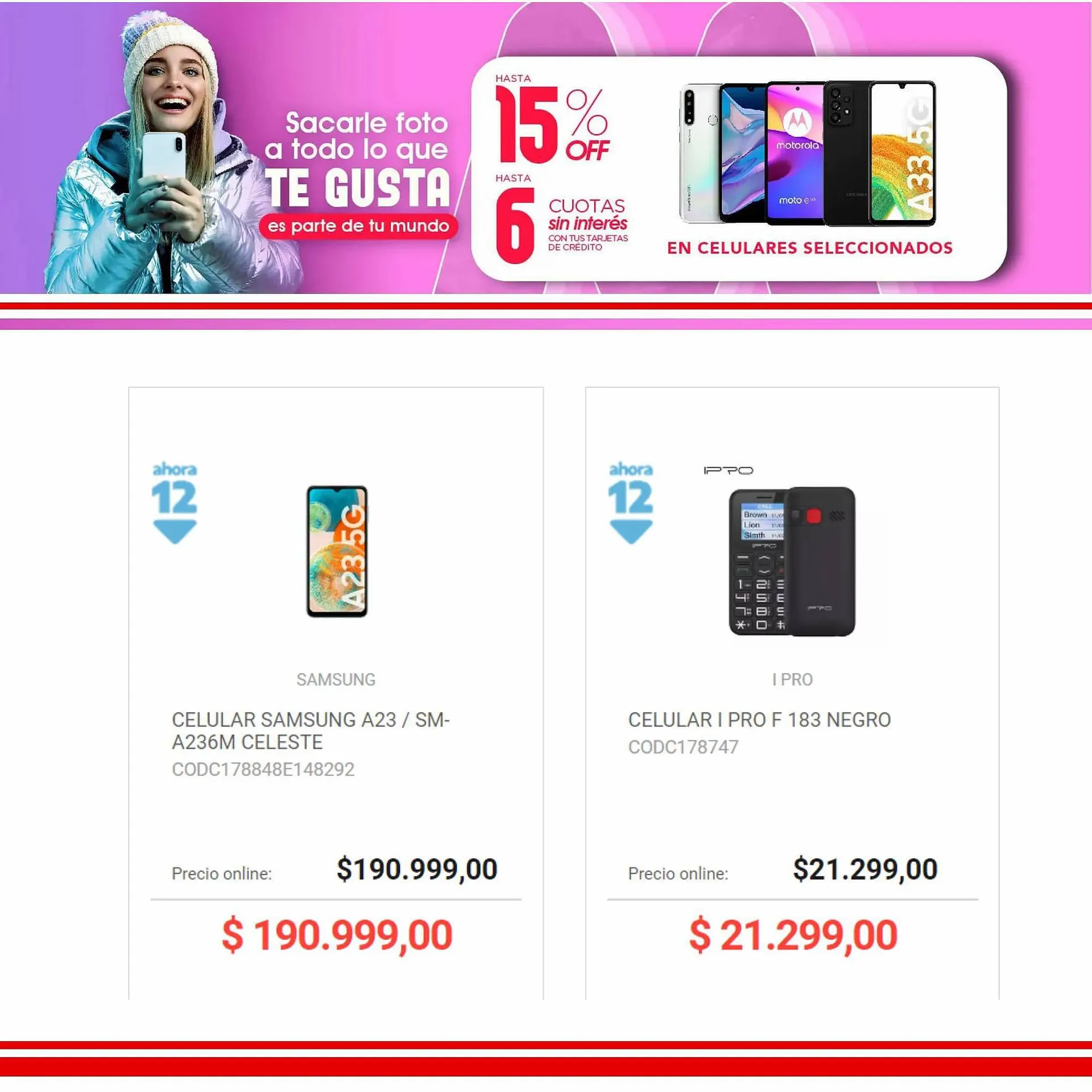 Ofertas de Catálogo Musimundo 15 de septiembre al 30 de septiembre 2023 - Página 12 del catálogo