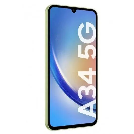 SAMSUNG CELULAR LIBRE SM-A346MLG A34 5G 128GB AWESOME LIME