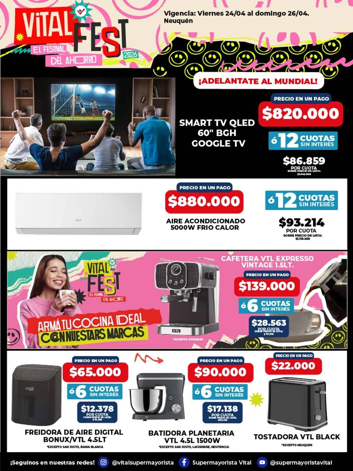 Ofertas de Catálogo Supermayorista Vital 24 de abril al 26 de abril 2026 - Página 3 del catálogo