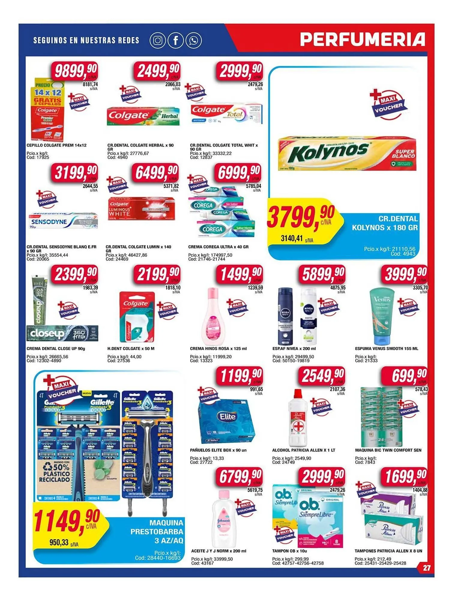 Ofertas de Catálogo Maxiconsumo 18 de agosto al 24 de agosto 2025 - Página 27 del catálogo