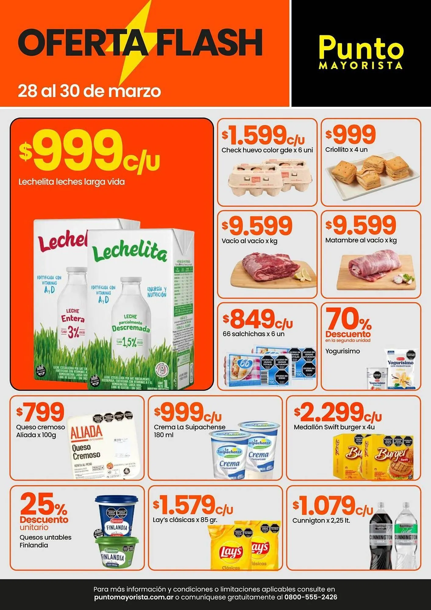 Ofertas de Catálogo Punto Mayorista 28 de marzo al 30 de marzo 2025 - Página 1 del catálogo