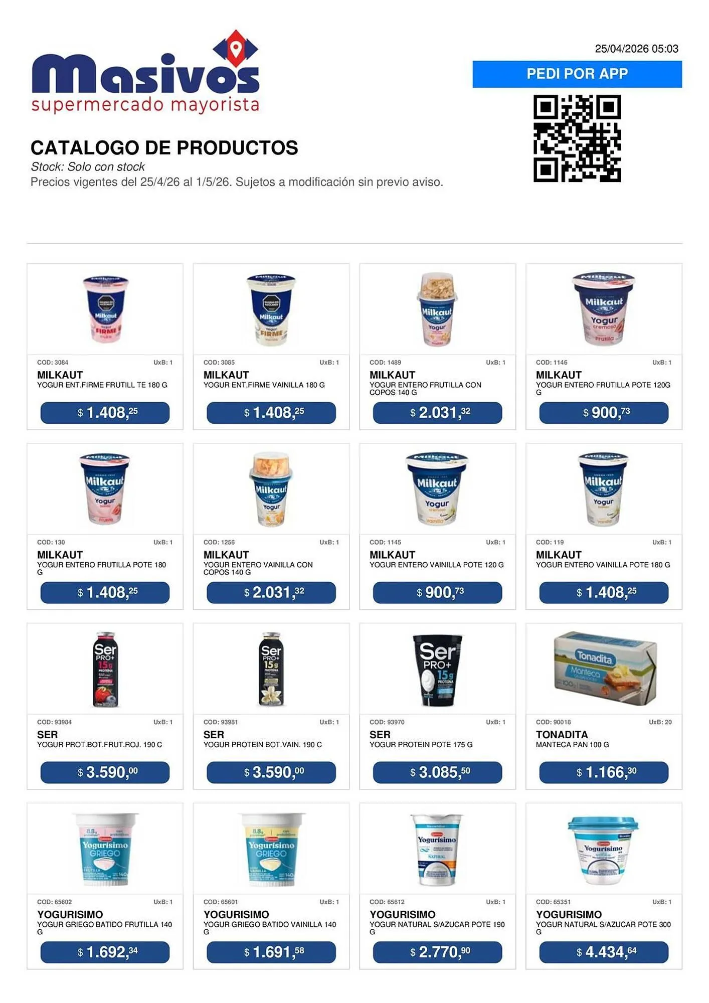 Ofertas de Catálogo Masivos 25 de abril al 1 de mayo 2026 - Página 138 del catálogo