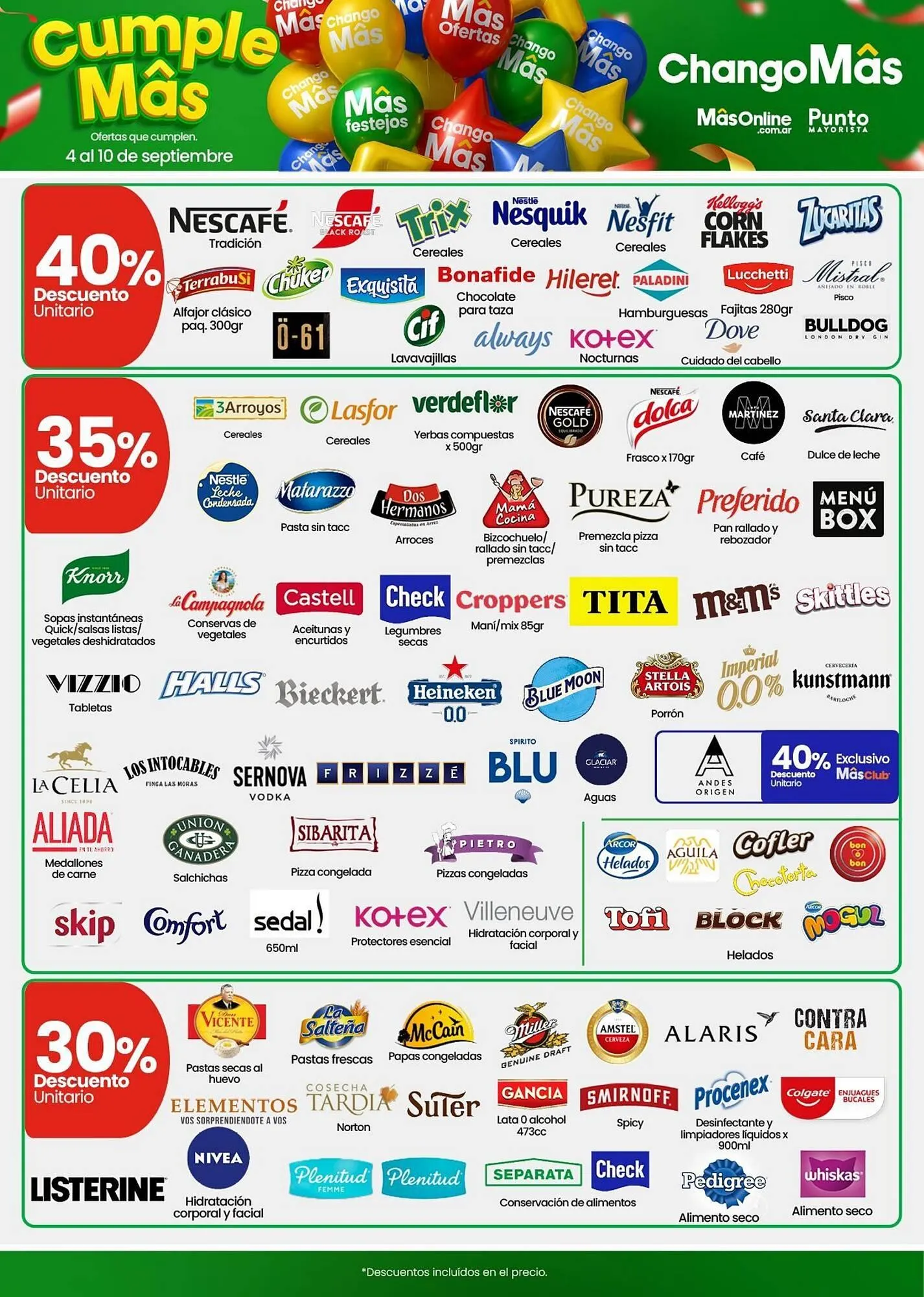 Ofertas de Catálogo Punto Mayorista 4 de septiembre al 14 de septiembre 2025 - Página 5 del catálogo