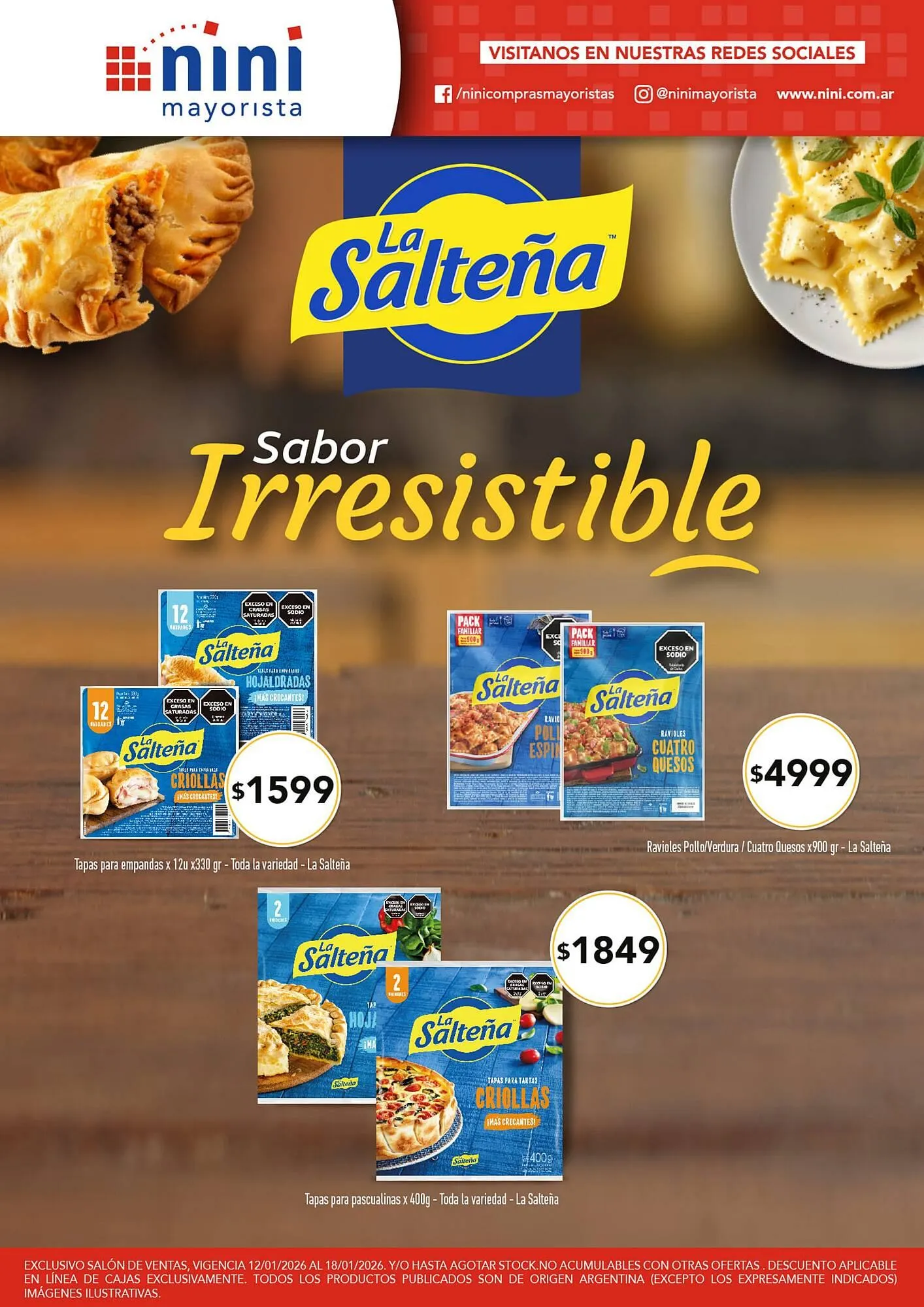Ofertas de Catálogo Nini Mayorista 12 de enero al 18 de enero 2026 - Página 2 del catálogo