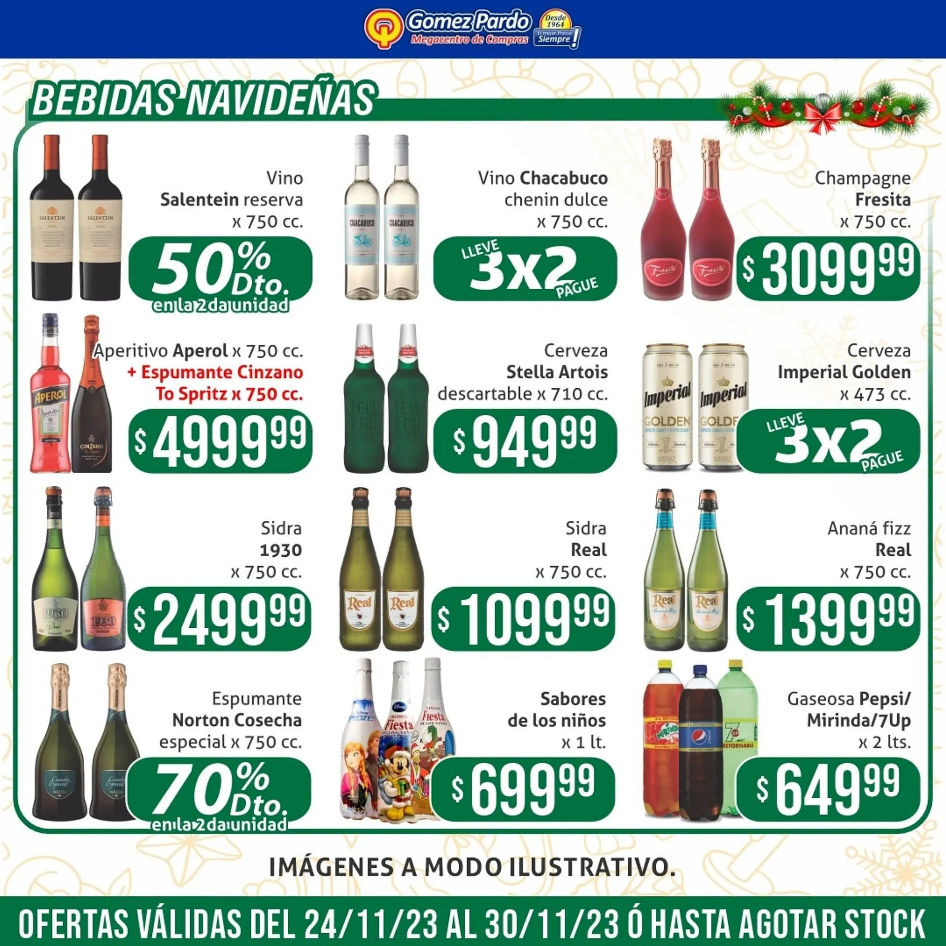 Ofertas de Catálogo Gomez Pardo 29 de noviembre al 30 de noviembre 2023 - Página 1 del catálogo