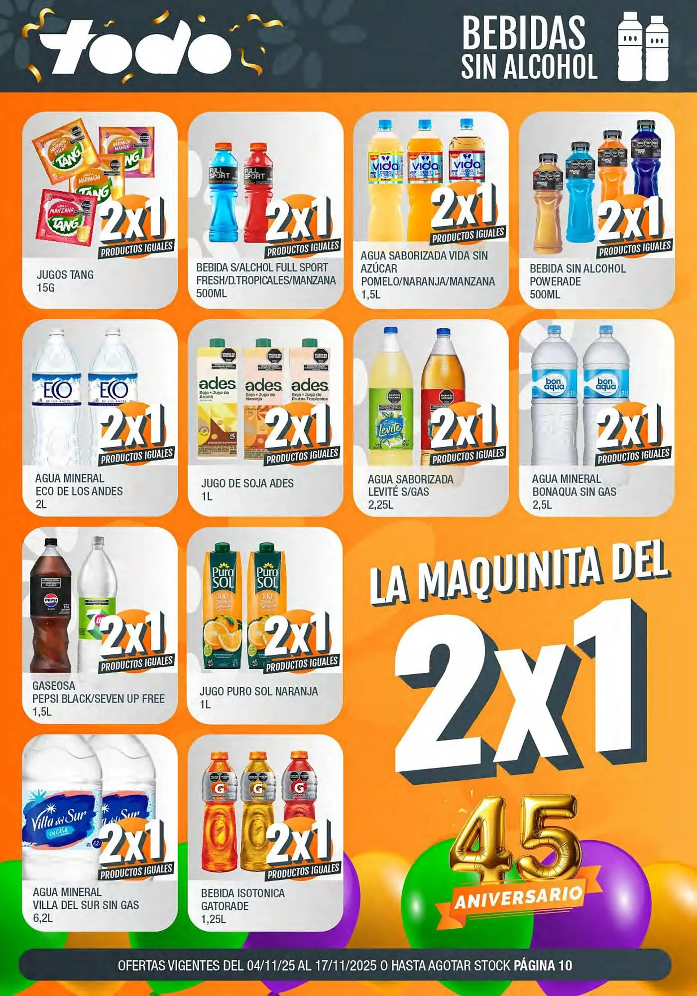 Ofertas de Catálogo Supermercados Todo 4 de noviembre al 17 de noviembre 2025 - Página 10 del catálogo