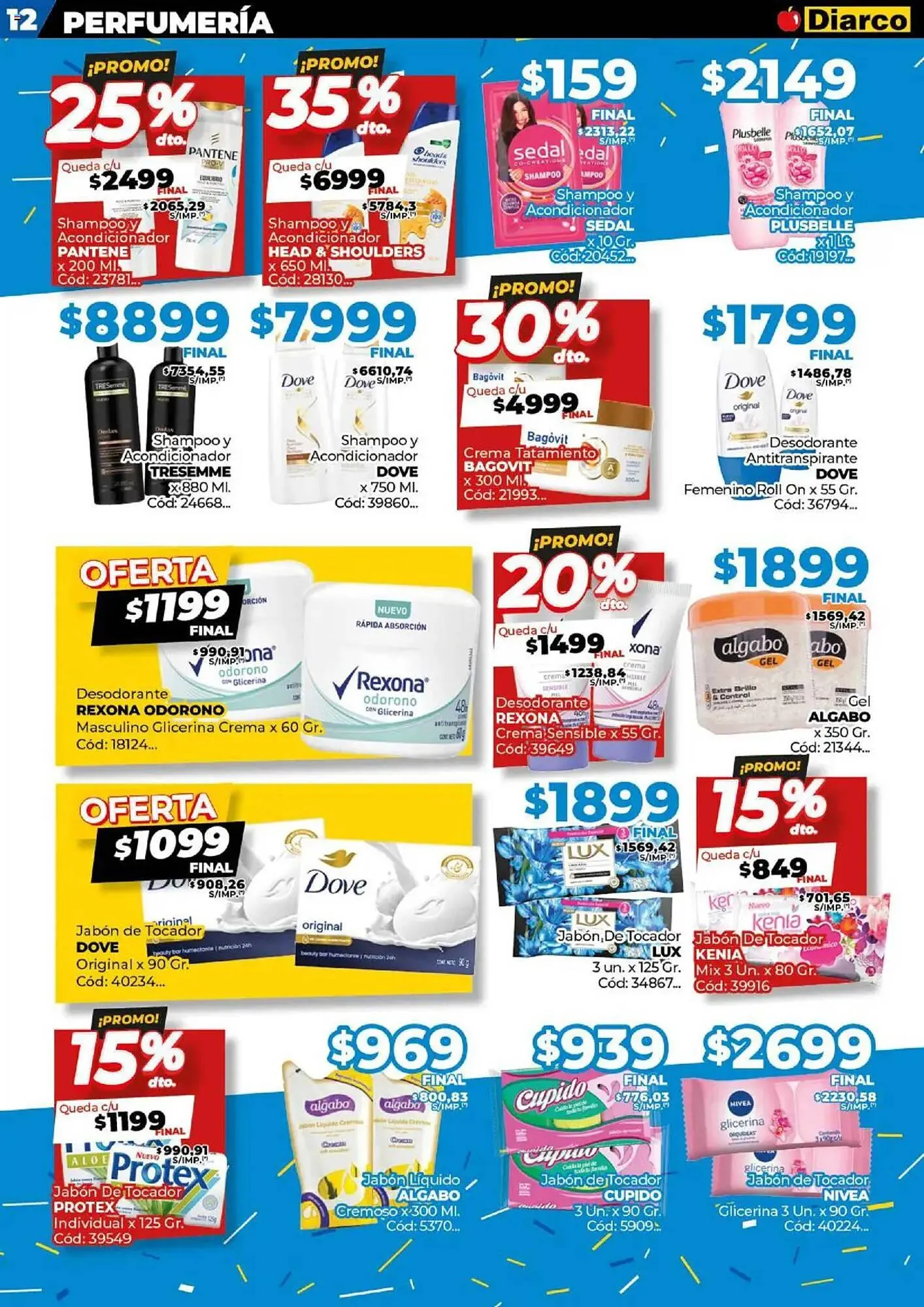 Ofertas de Catálogo Diarco 14 de abril al 20 de abril 2025 - Página 32 del catálogo