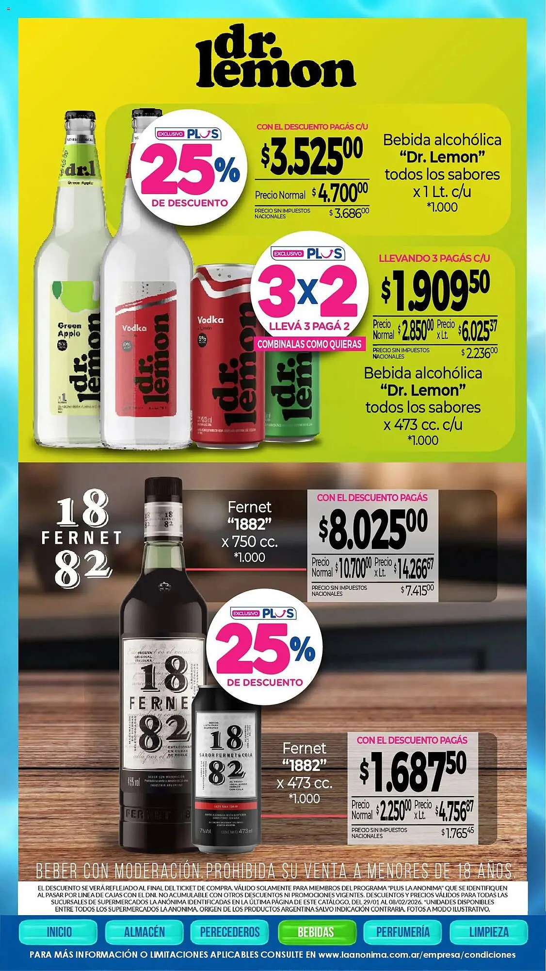 Ofertas de Catálogo La Anonima 29 de enero al 8 de febrero 2026 - Página 30 del catálogo