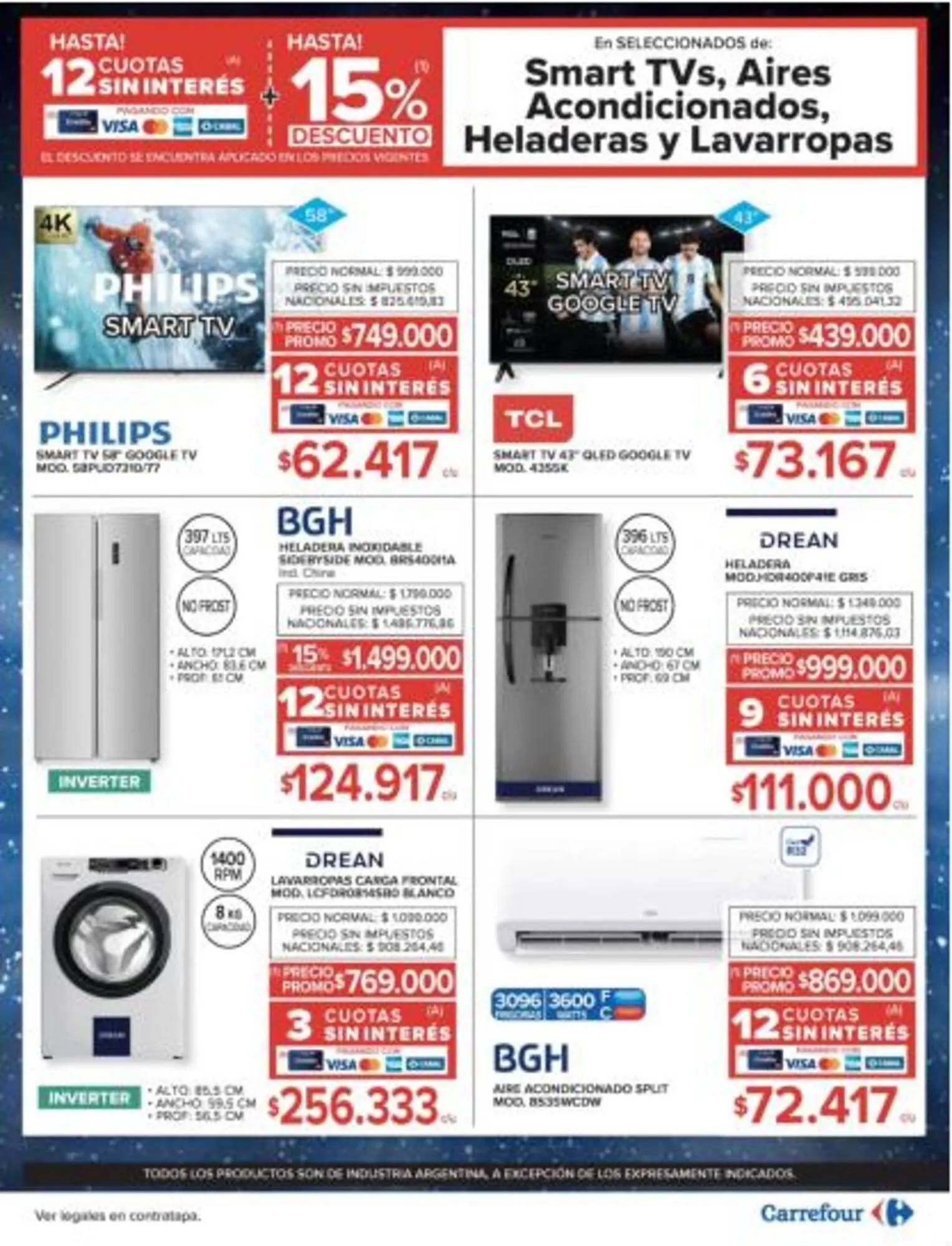 Ofertas de Catálogo Carrefour 8 de abril al 15 de abril 2026 - Página 25 del catálogo