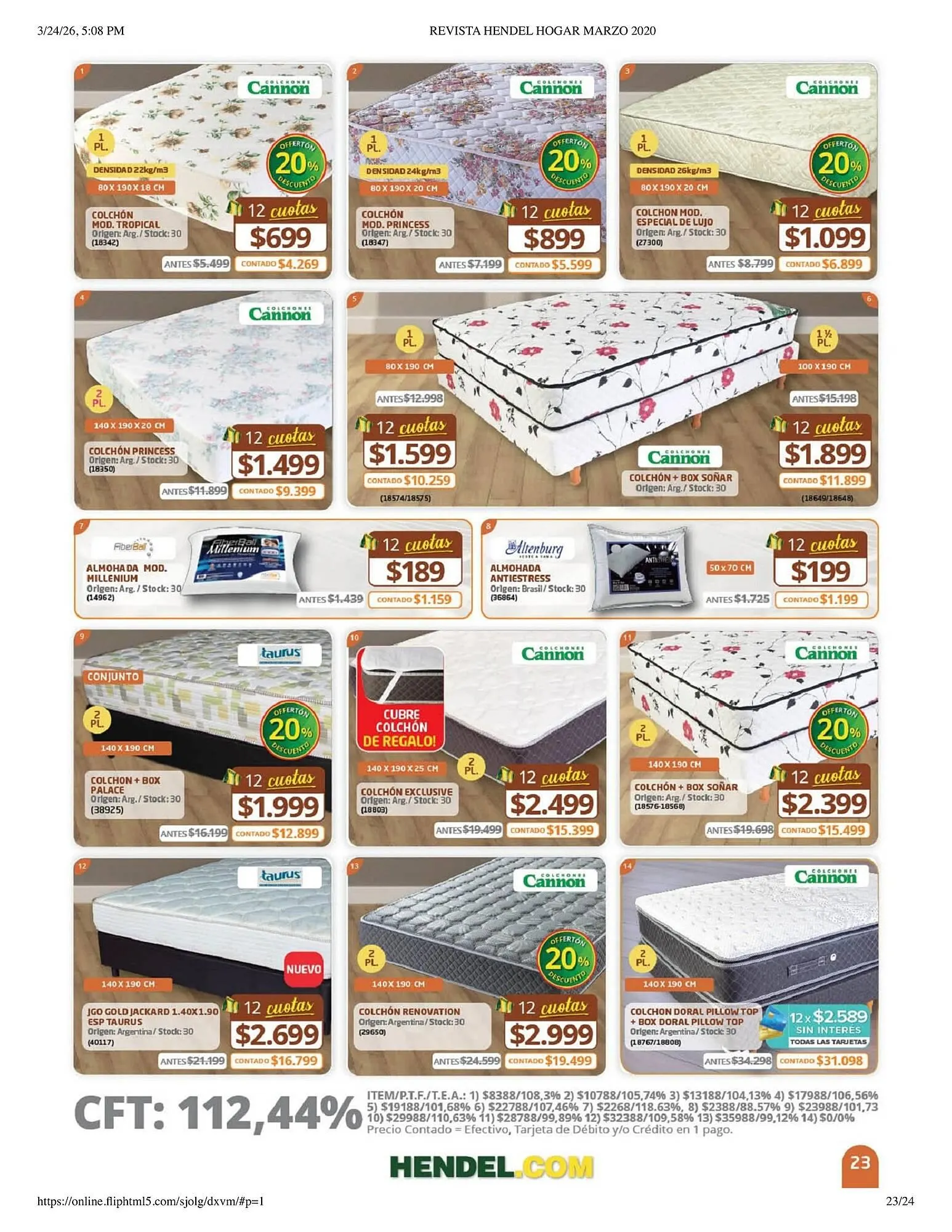 Ofertas de Catálogo Hendel 24 de marzo al 31 de marzo 2026 - Página 23 del catálogo