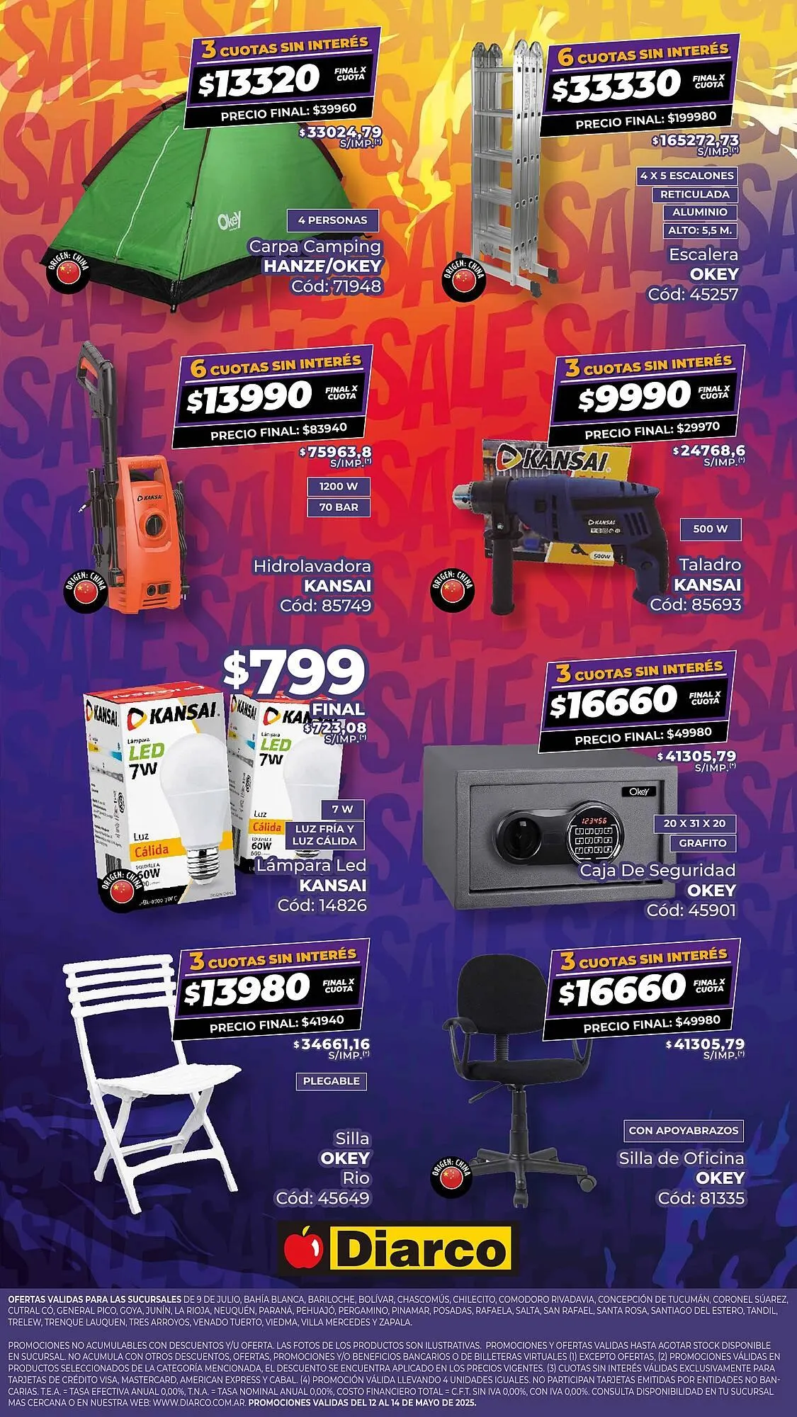 Ofertas de Catálogo Diarco 12 de mayo al 14 de mayo 2025 - Página 8 del catálogo