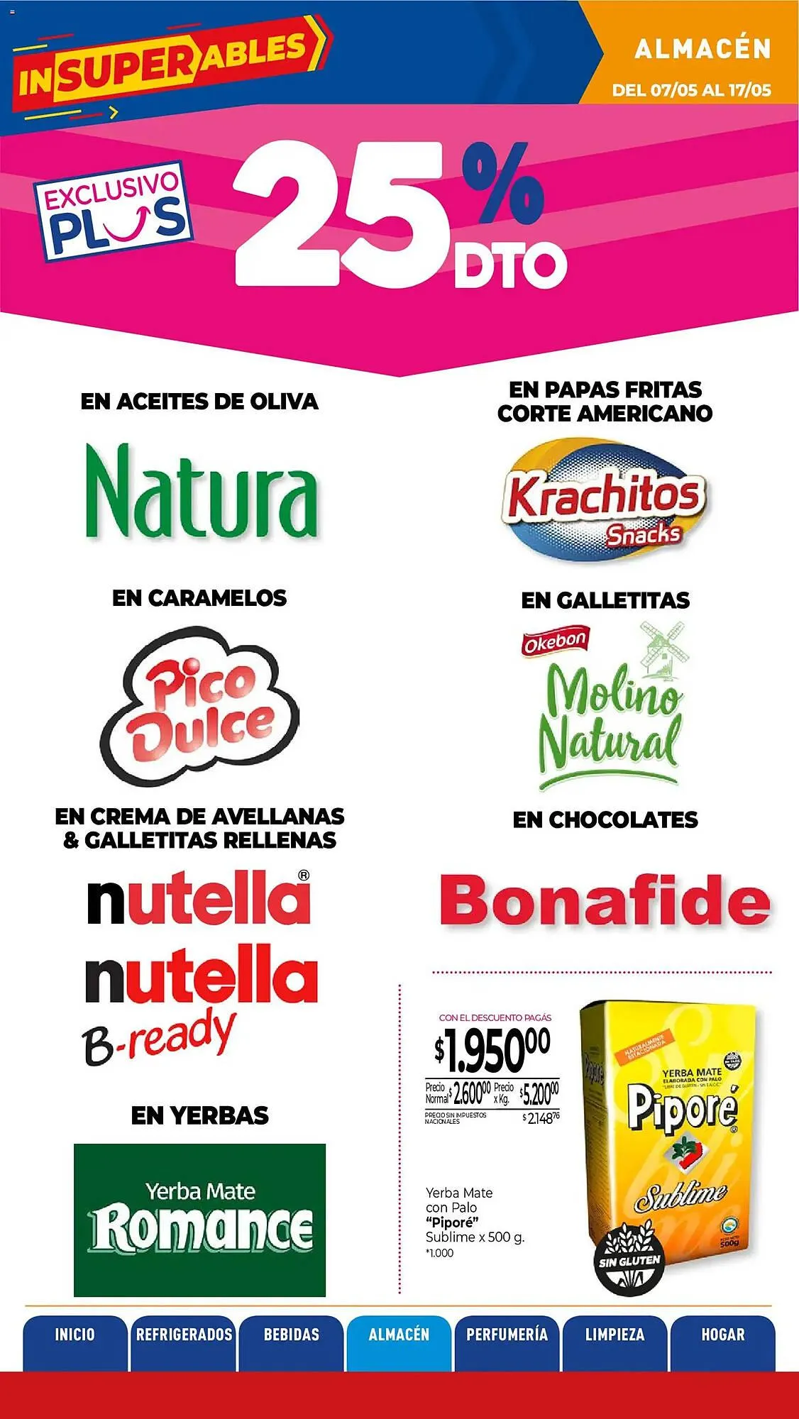 Ofertas de Catálogo La Anonima 7 de mayo al 17 de mayo 2026 - Página 24 del catálogo