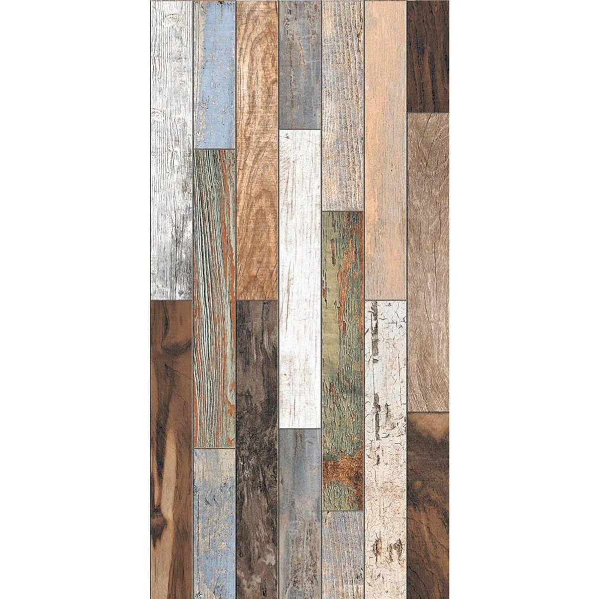 Cerámico Alberdi Madera Vintage 37,5 X 75 Cm Cerámica Alberdi