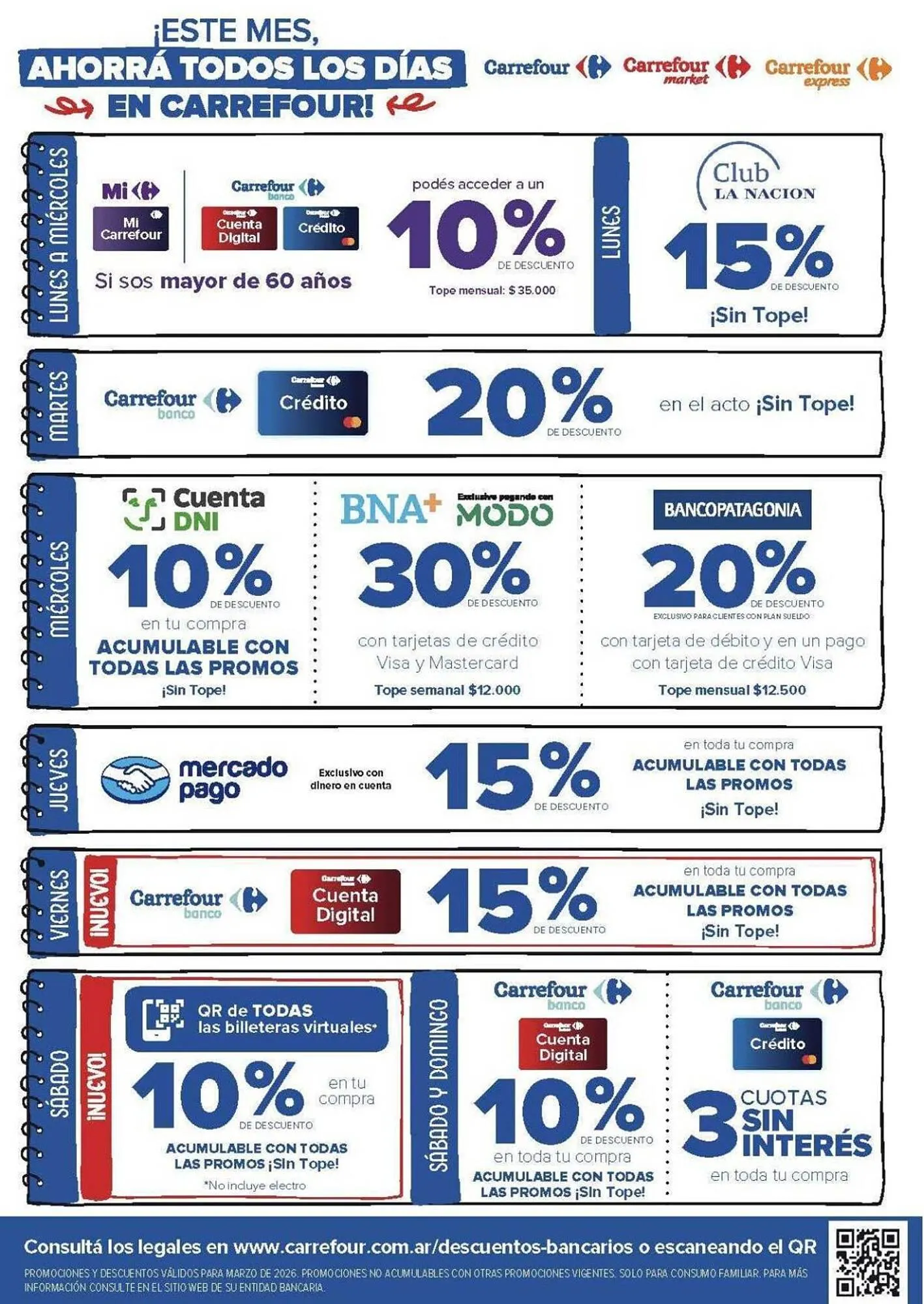 Ofertas de Folleto Carrefour Market 3 de marzo al 10 de marzo 2026 - Página 6 del catálogo