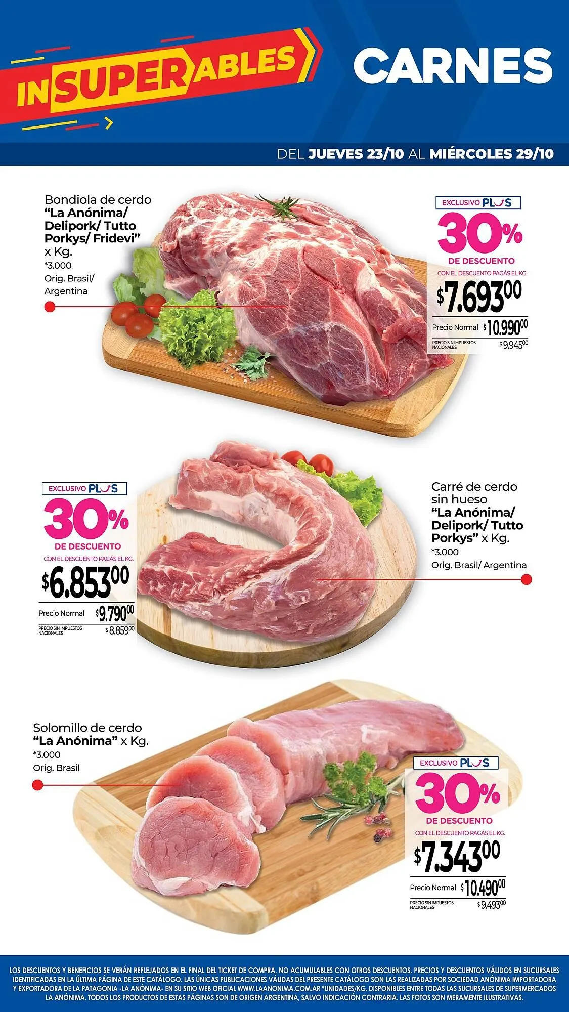 Ofertas de Catálogo La Anonima 23 de octubre al 29 de octubre 2025 - Página 3 del catálogo