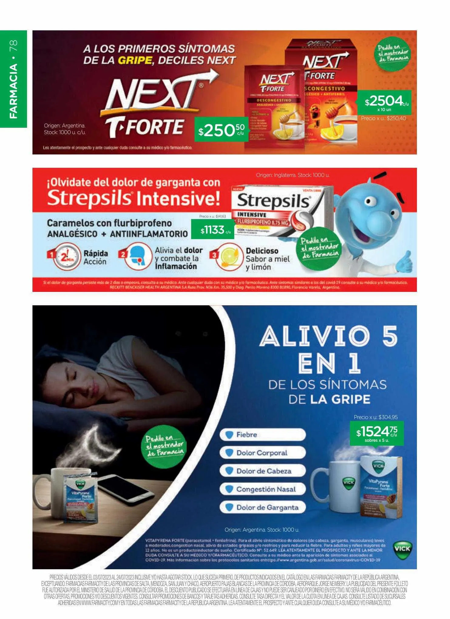 Ofertas de Catálogo Farmacity 7 de julio al 25 de julio 2023 - Página 77 del catálogo