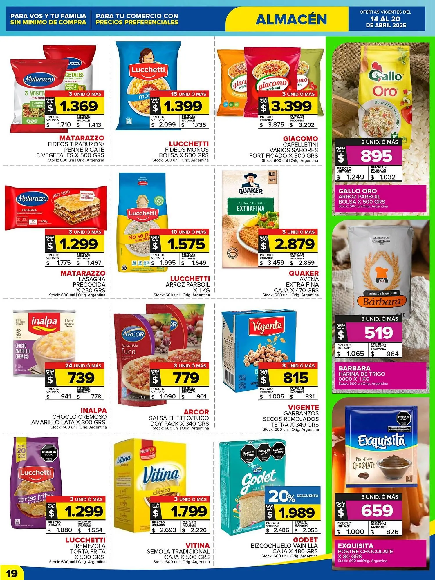 Ofertas de Catálogo Carrefour Maxi 14 de abril al 21 de abril 2025 - Página 9 del catálogo