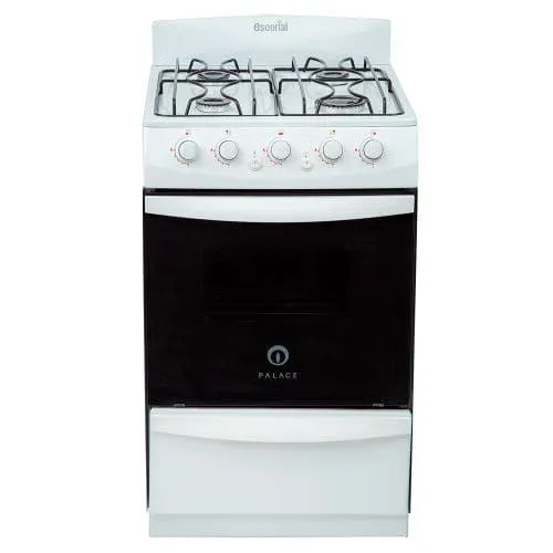 Cocina Escorial Palace Cristal Lxs2 Ge 51Cm Blanca Gas Envasado