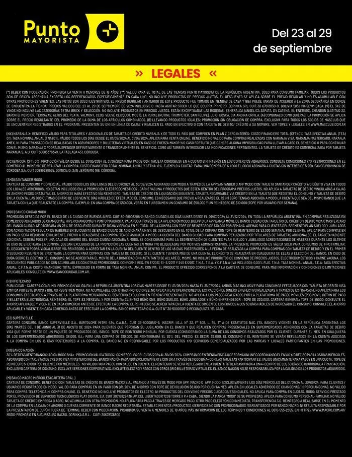 Ofertas de Ofertas Punto Mayorista 24 de septiembre al 8 de octubre 2024 - Página 10 del catálogo