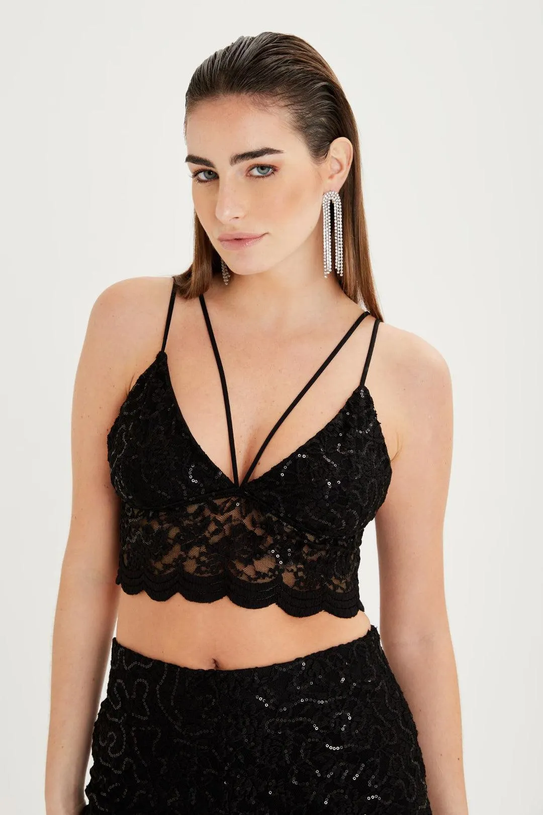 Top Agnes - Negro