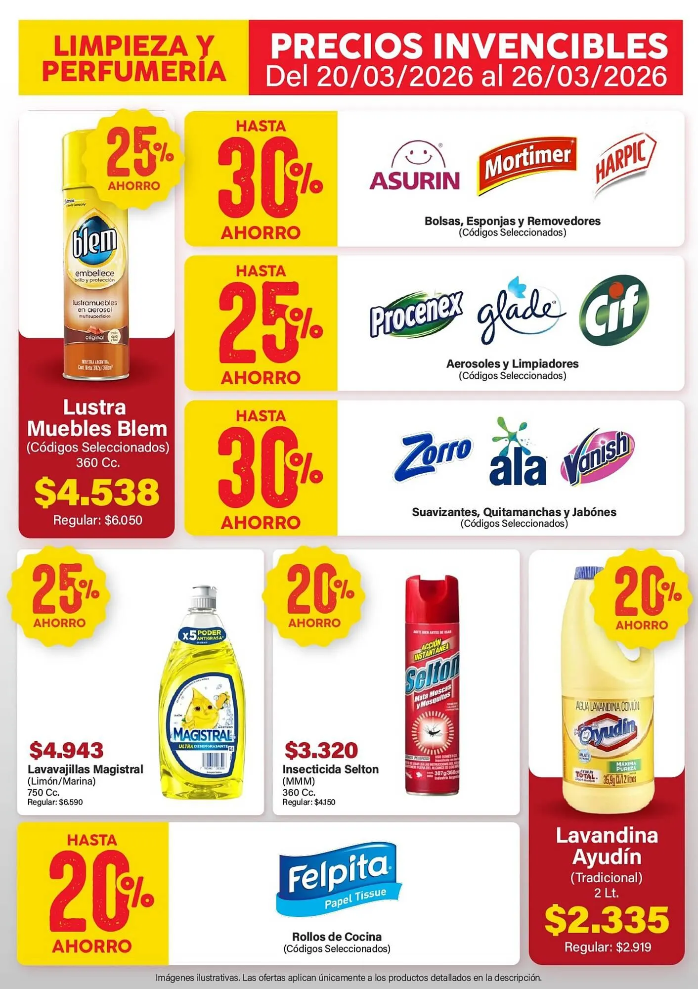 Ofertas de Catálogo Supermercados Aiello 20 de marzo al 26 de marzo 2026 - Página 3 del catálogo
