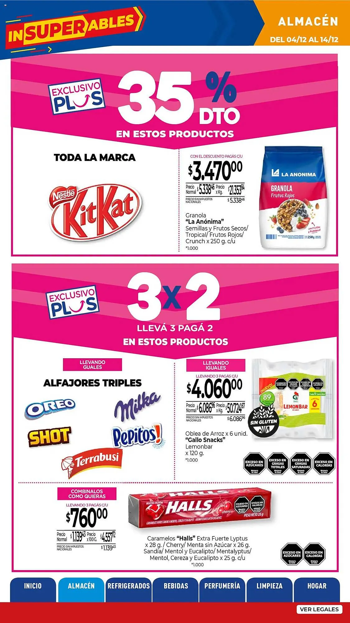 Ofertas de Catálogo La Anonima 4 de diciembre al 15 de diciembre 2025 - Página 11 del catálogo