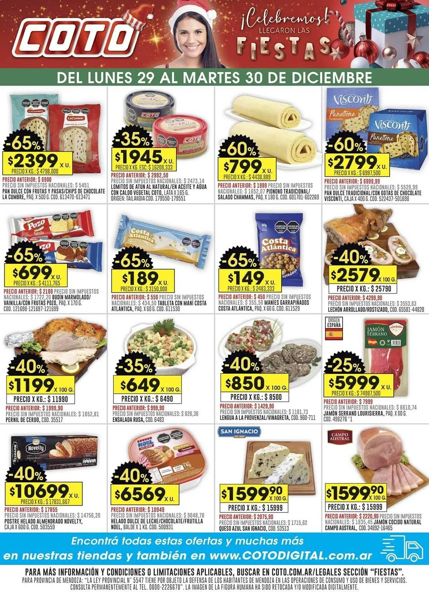 Ofertas de Catálogo Coto 29 de diciembre al 30 de diciembre 2025 - Página 1 del catálogo