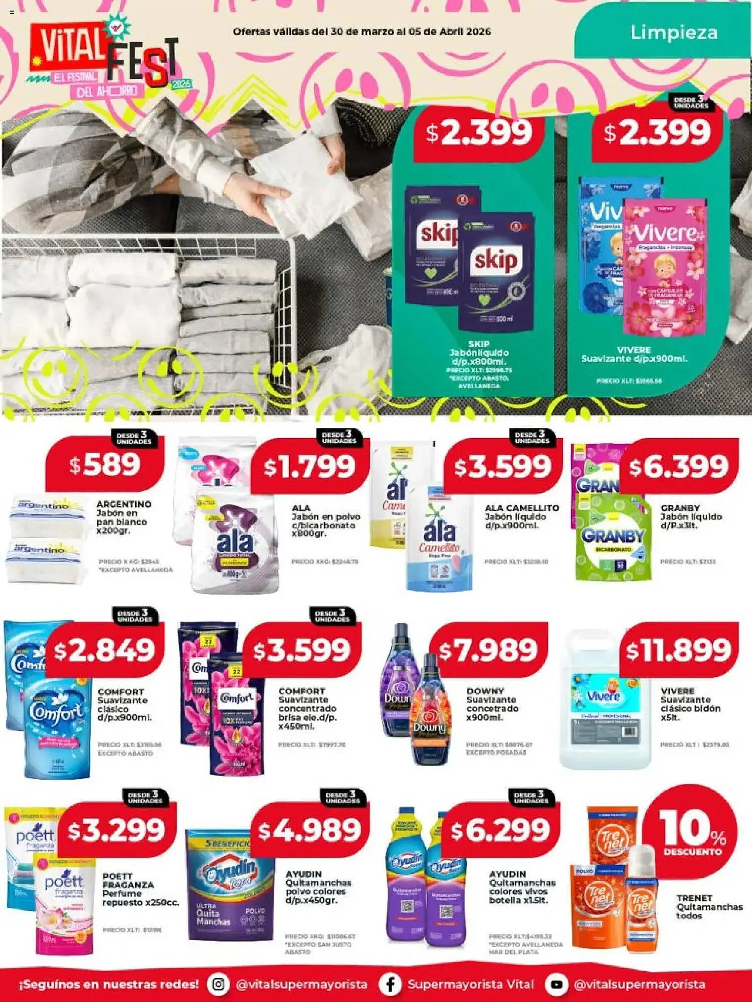 Ofertas de Catálogo Supermayorista Vital 30 de marzo al 5 de abril 2026 - Página 9 del catálogo