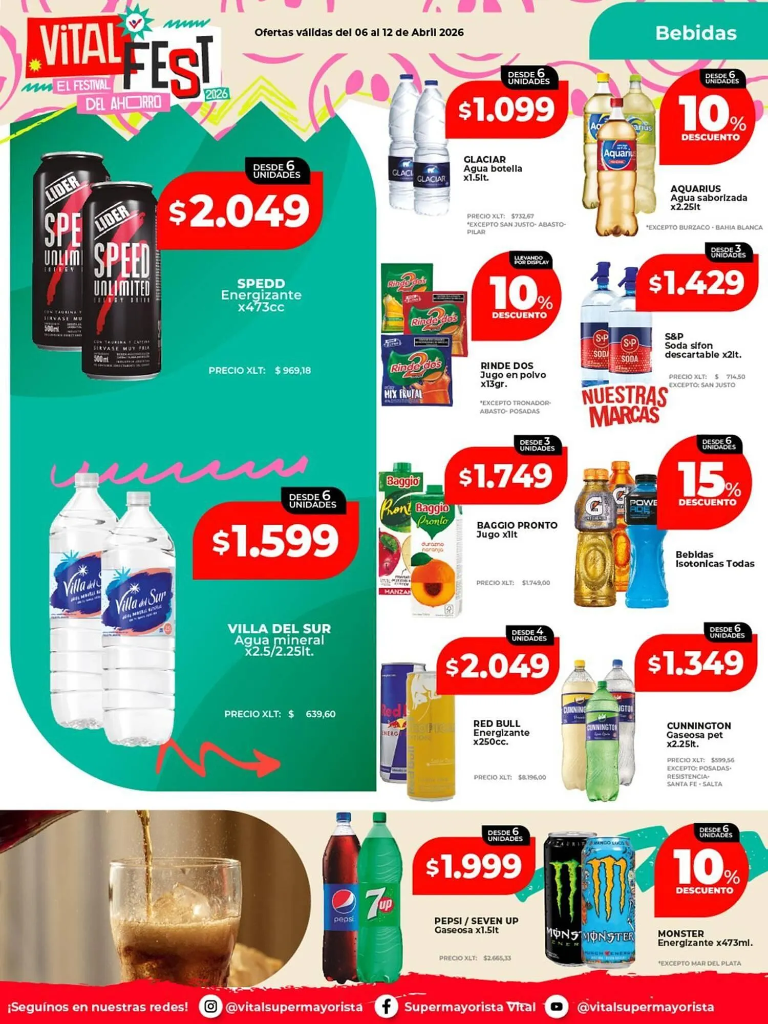 Ofertas de Catálogo Supermayorista Vital 6 de abril al 12 de abril 2026 - Página 23 del catálogo