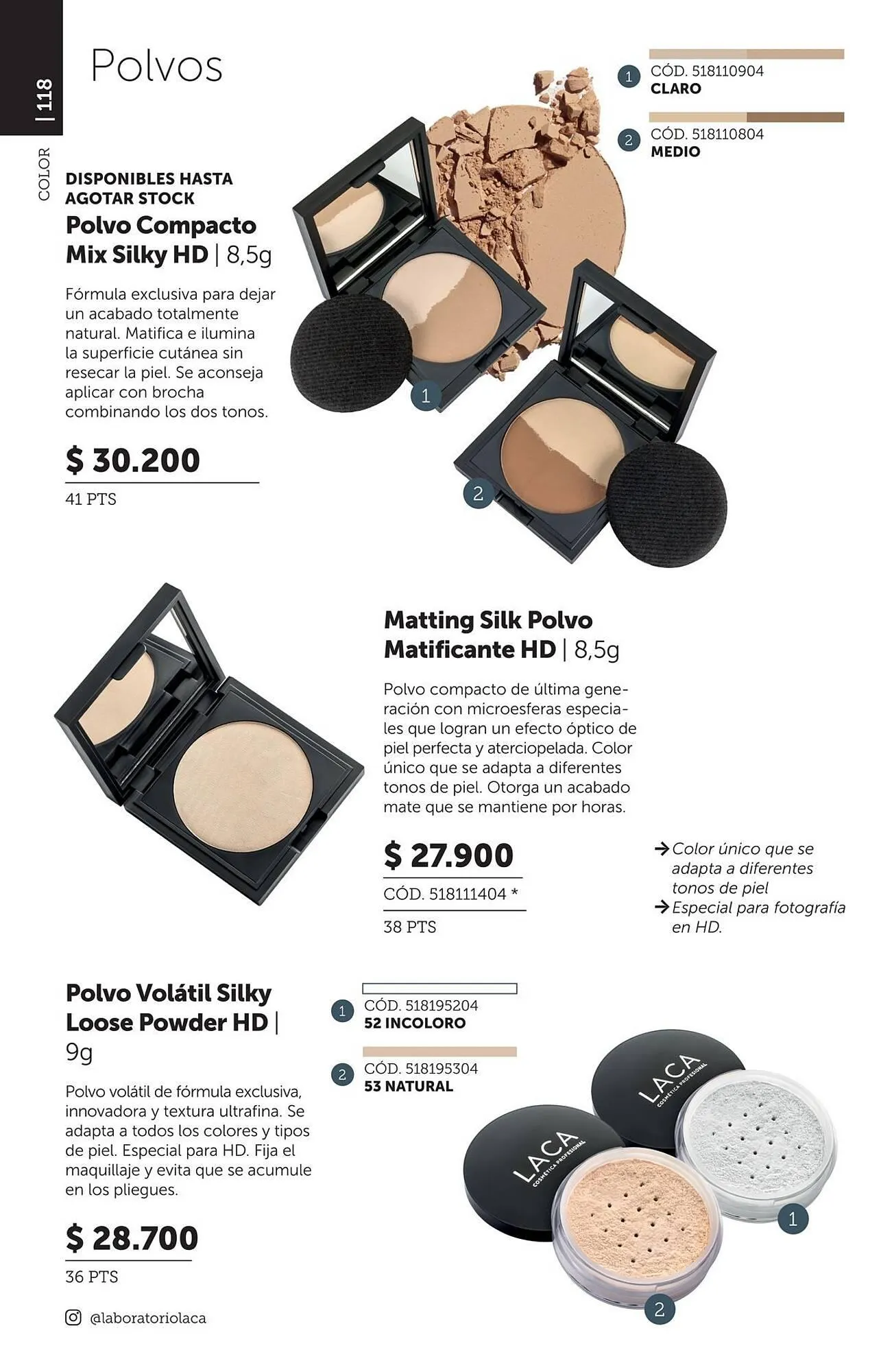 Ofertas de Catálogo Laboratorio LACA 3 de octubre al 31 de enero 2026 - Página 118 del catálogo