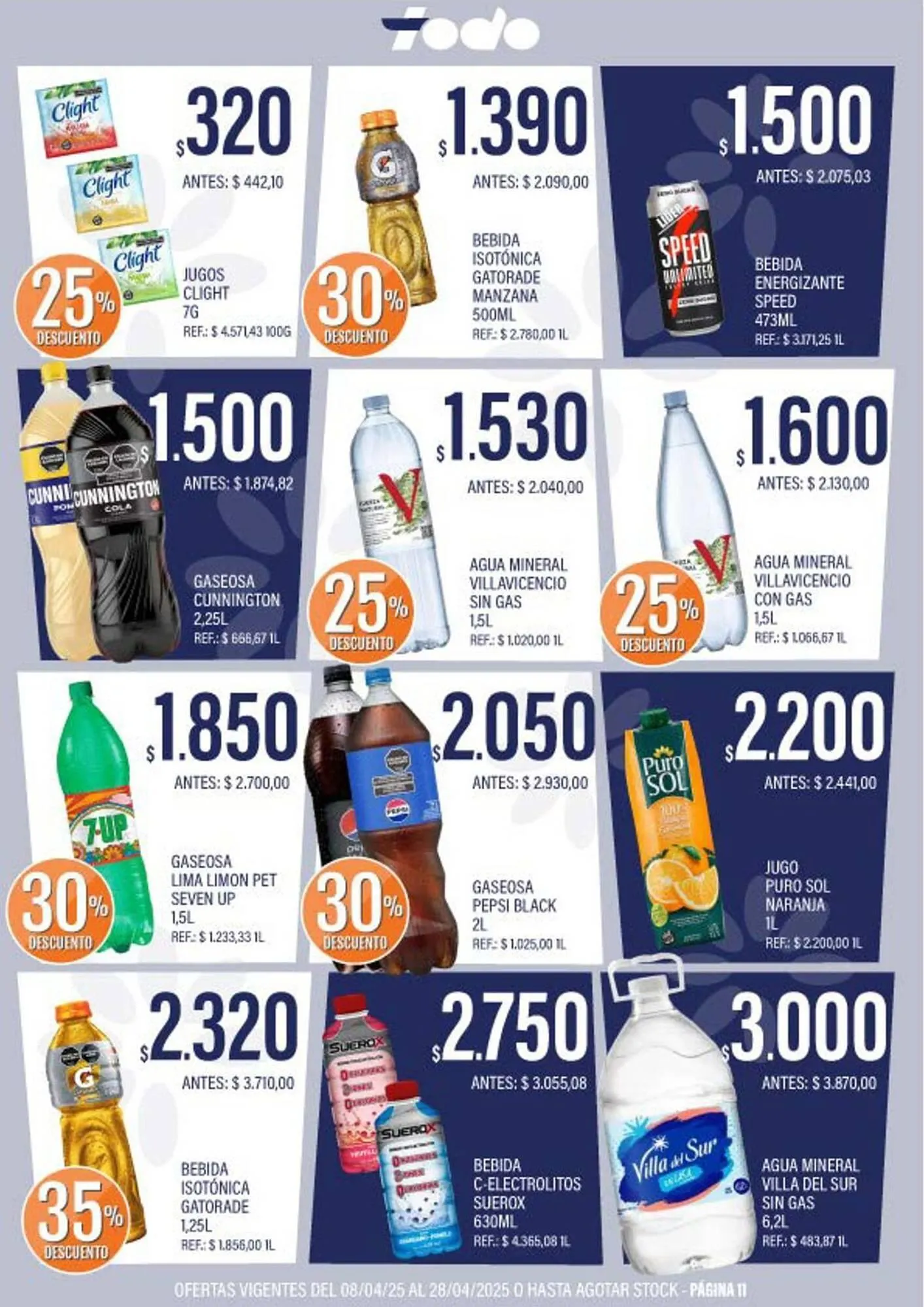 Ofertas de Catálogo Supermercados Todo 9 de abril al 28 de abril 2025 - Página 11 del catálogo