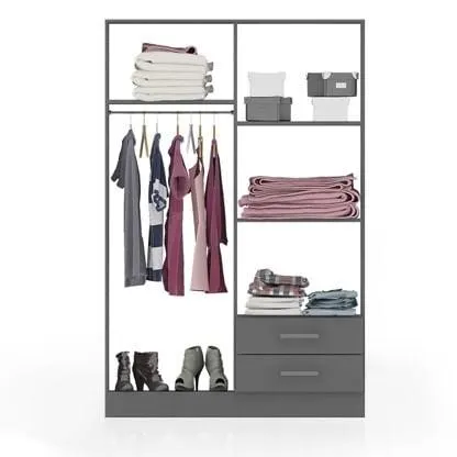 Placard 4 Puertas 341 Wengue 121 Cm