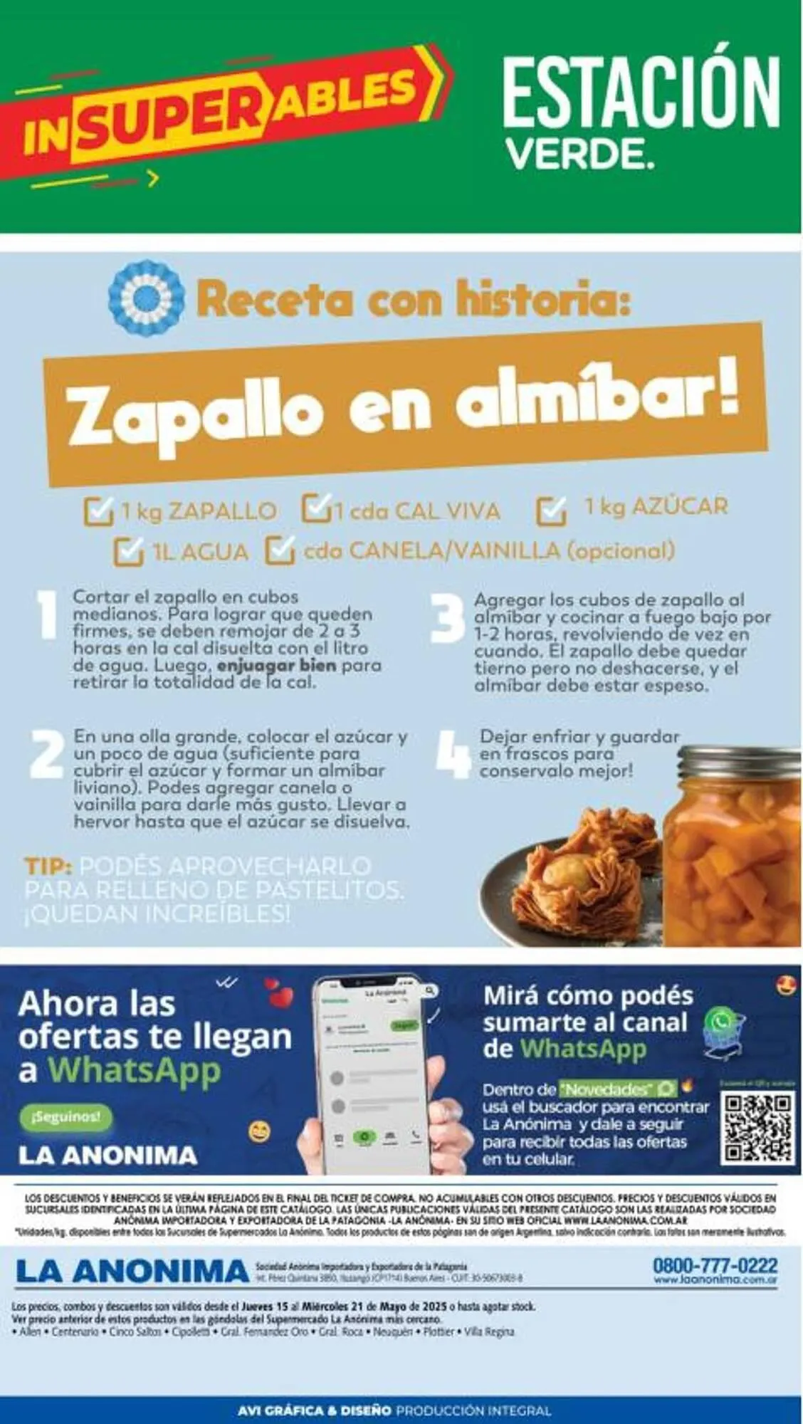 Ofertas de Catálogo La Anonima 15 de mayo al 21 de mayo 2025 - Página 6 del catálogo