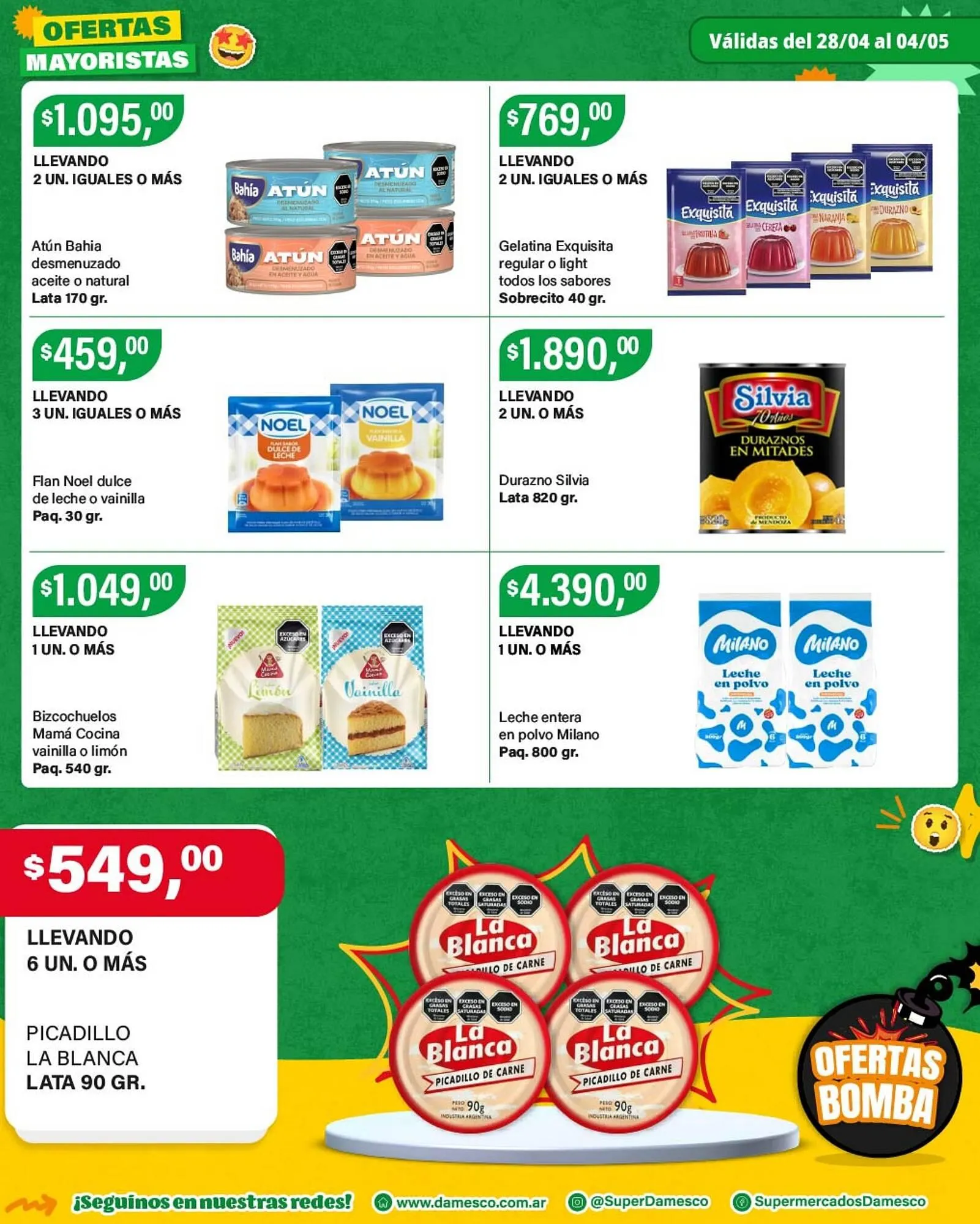 Ofertas de Catálogo Supermercados Damesco 28 de abril al 4 de mayo 2026 - Página 5 del catálogo