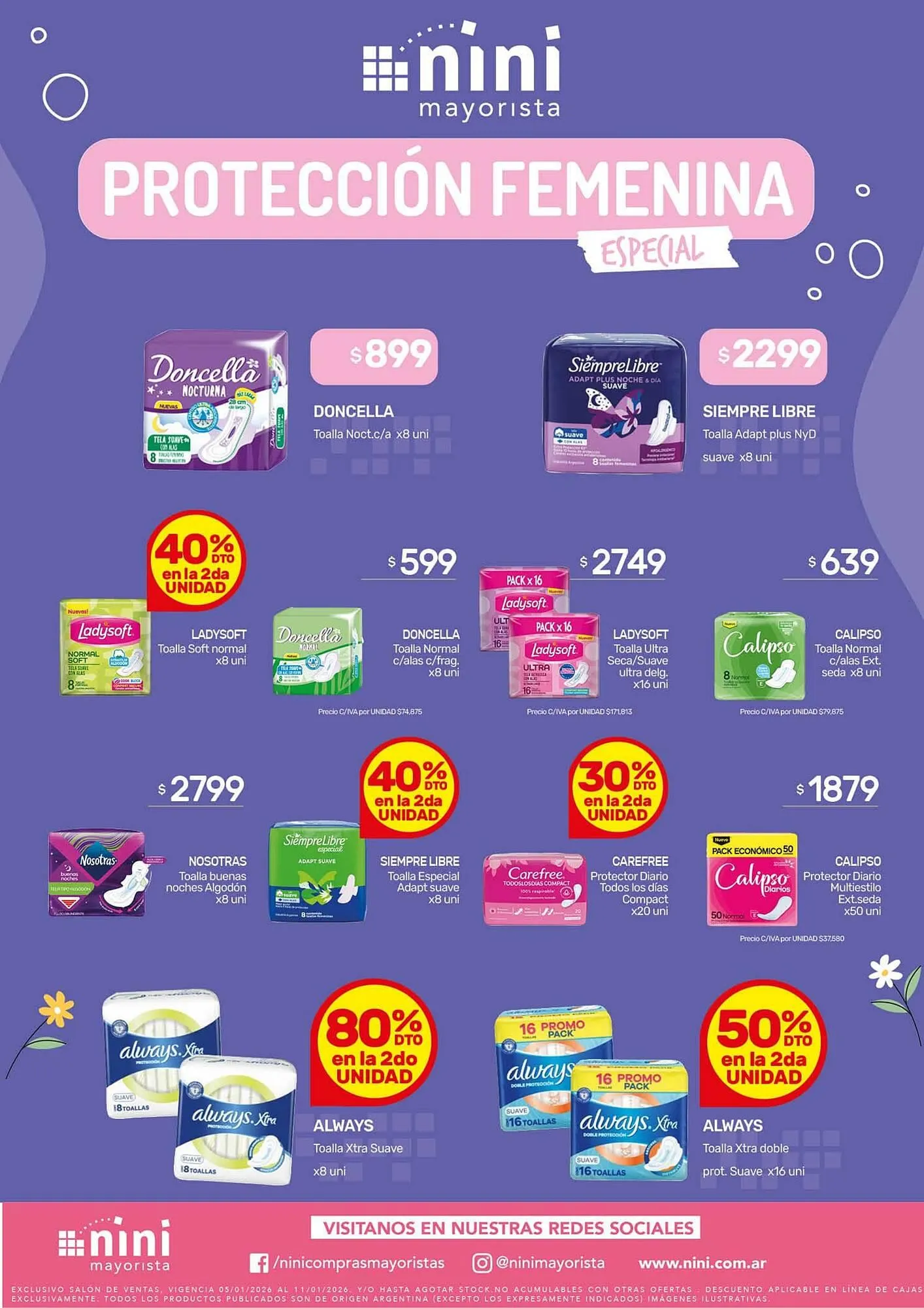 Ofertas de Catálogo Nini Mayorista 5 de enero al 11 de enero 2026 - Página 6 del catálogo