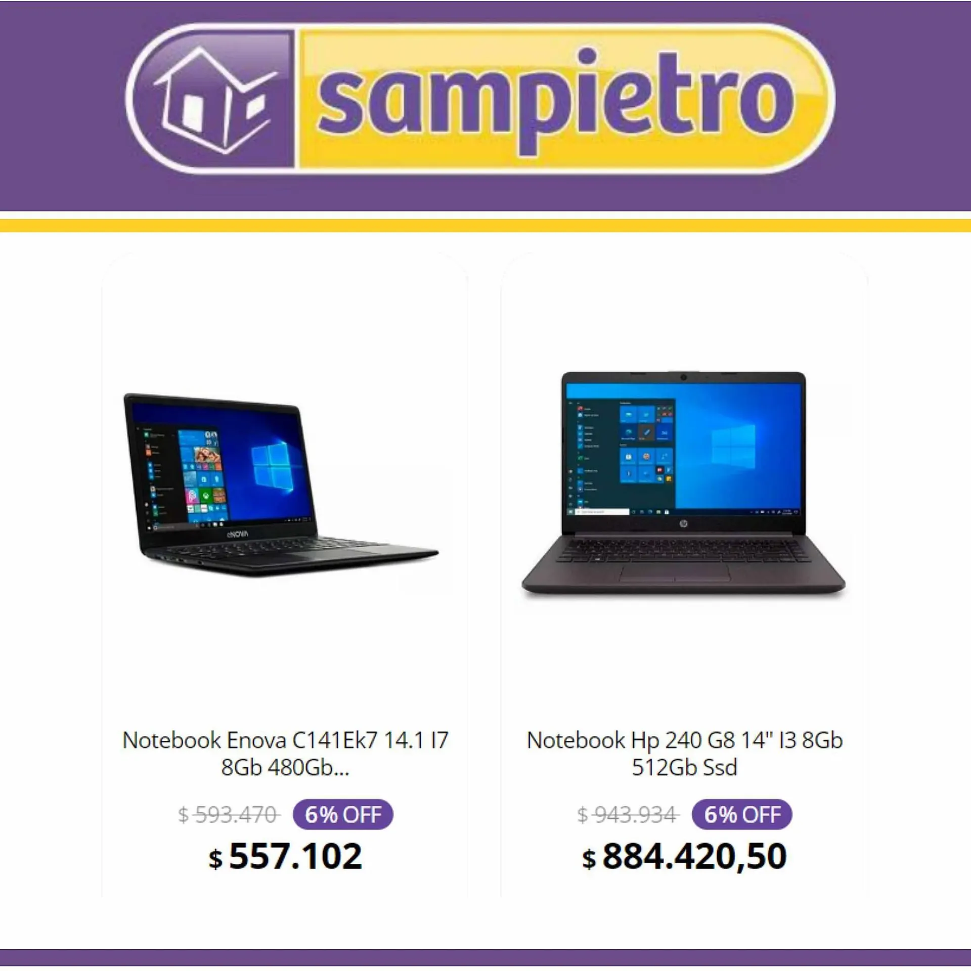 Ofertas de Catálogo Sampietro 29 de agosto al 14 de septiembre 2023 - Página 5 del catálogo