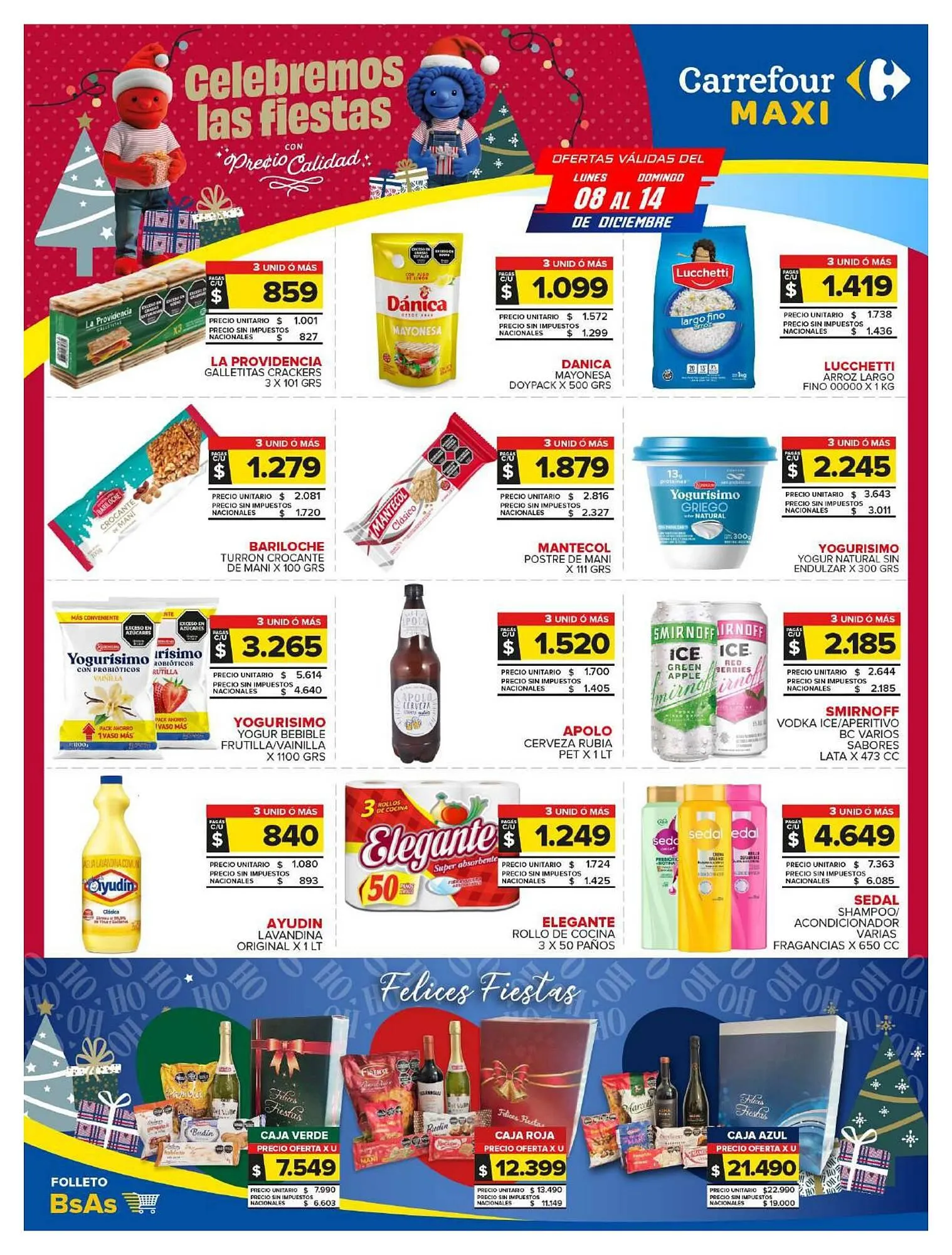 Ofertas de Folleto Carrefour Maxi 7 de diciembre al 14 de diciembre 2025 - Página 1 del catálogo