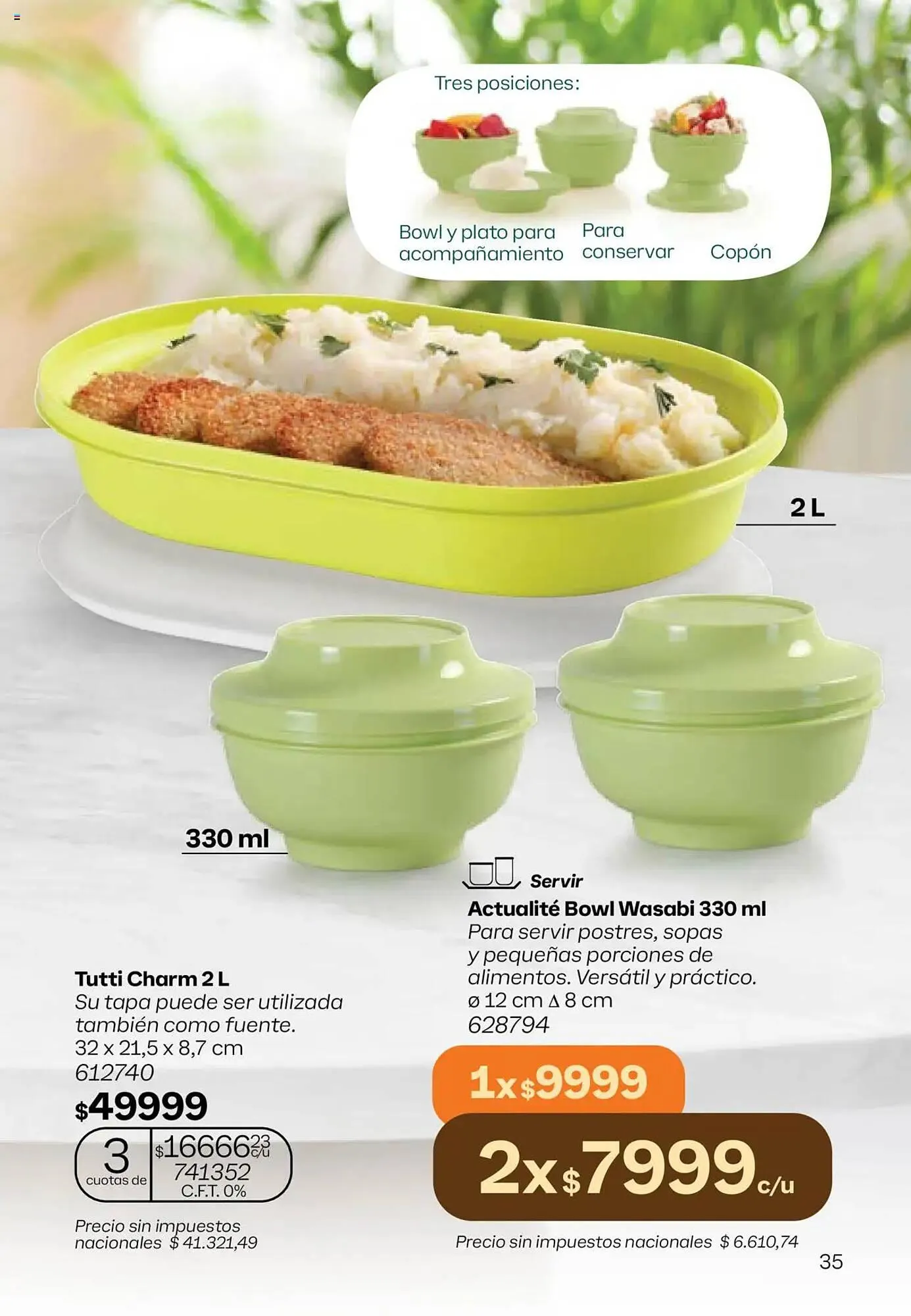 Ofertas de Catálogo Tupperware 29 de mayo al 12 de junio 2025 - Página 36 del catálogo