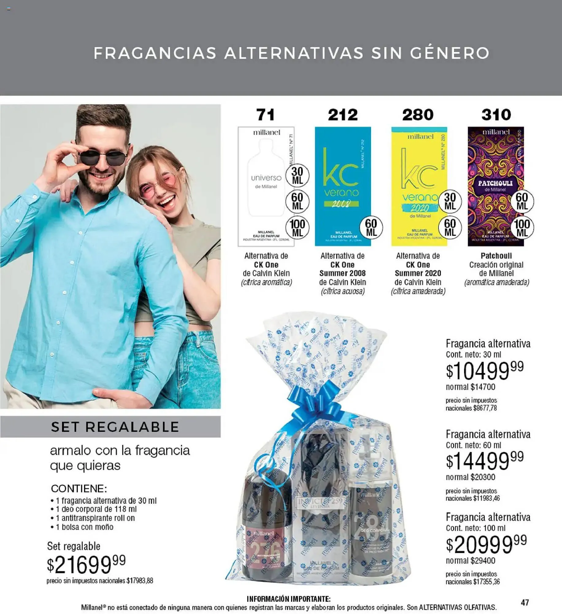 Ofertas de Catálogo Millanel Cosmética 30 de marzo al 27 de abril 2026 - Página 47 del catálogo