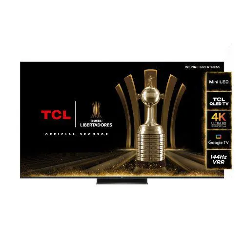 Smart TV 65” QLED 4K TCL Mini LED L65C835-F