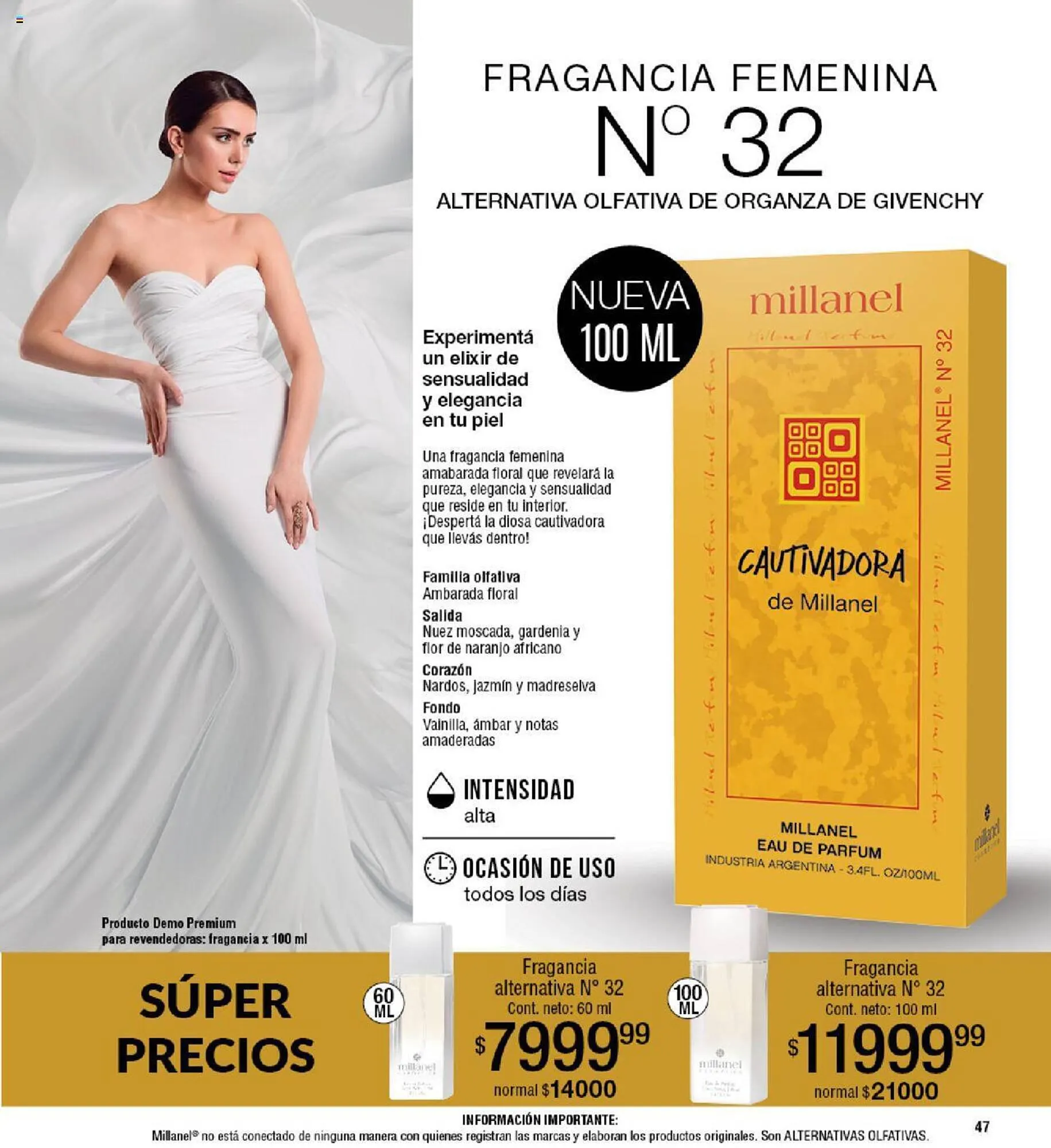 Ofertas de Catálogo Millanel Cosmética 11 de marzo al 7 de abril 2024 - Página 47 del catálogo