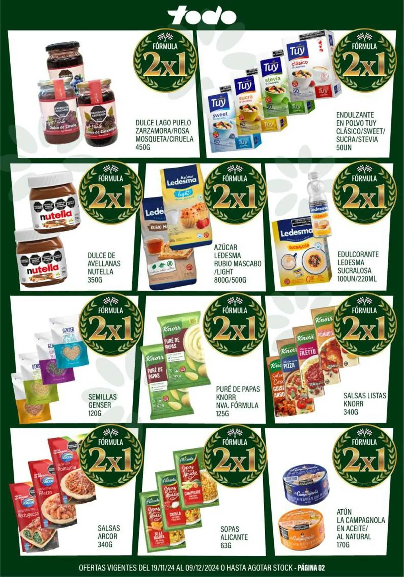 Ofertas de Catálogo Supermercados Todo 19 de noviembre al 9 de diciembre 2024 - Página 2 del catálogo