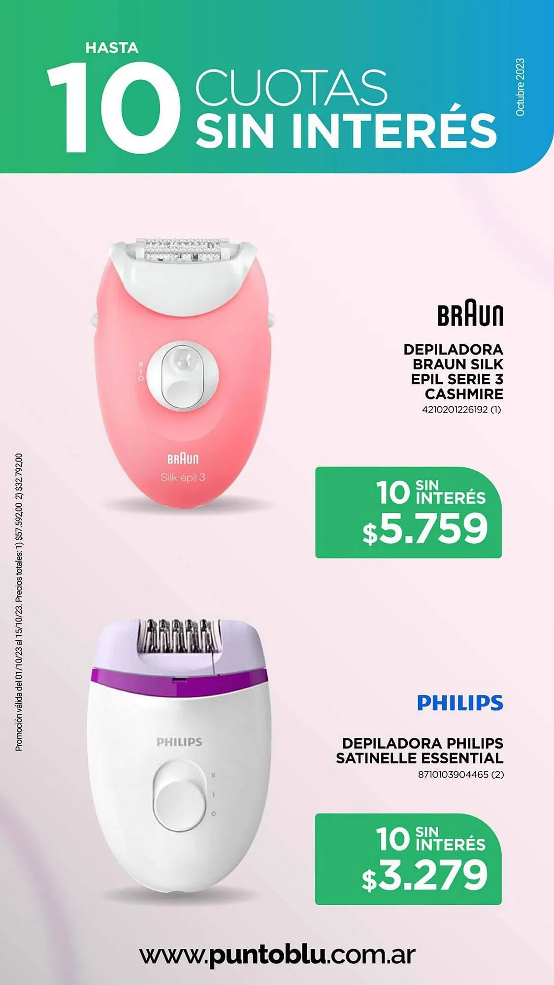 Ofertas de Catálogo Punto Blu 2 de octubre al 15 de octubre 2023 - Página 8 del catálogo