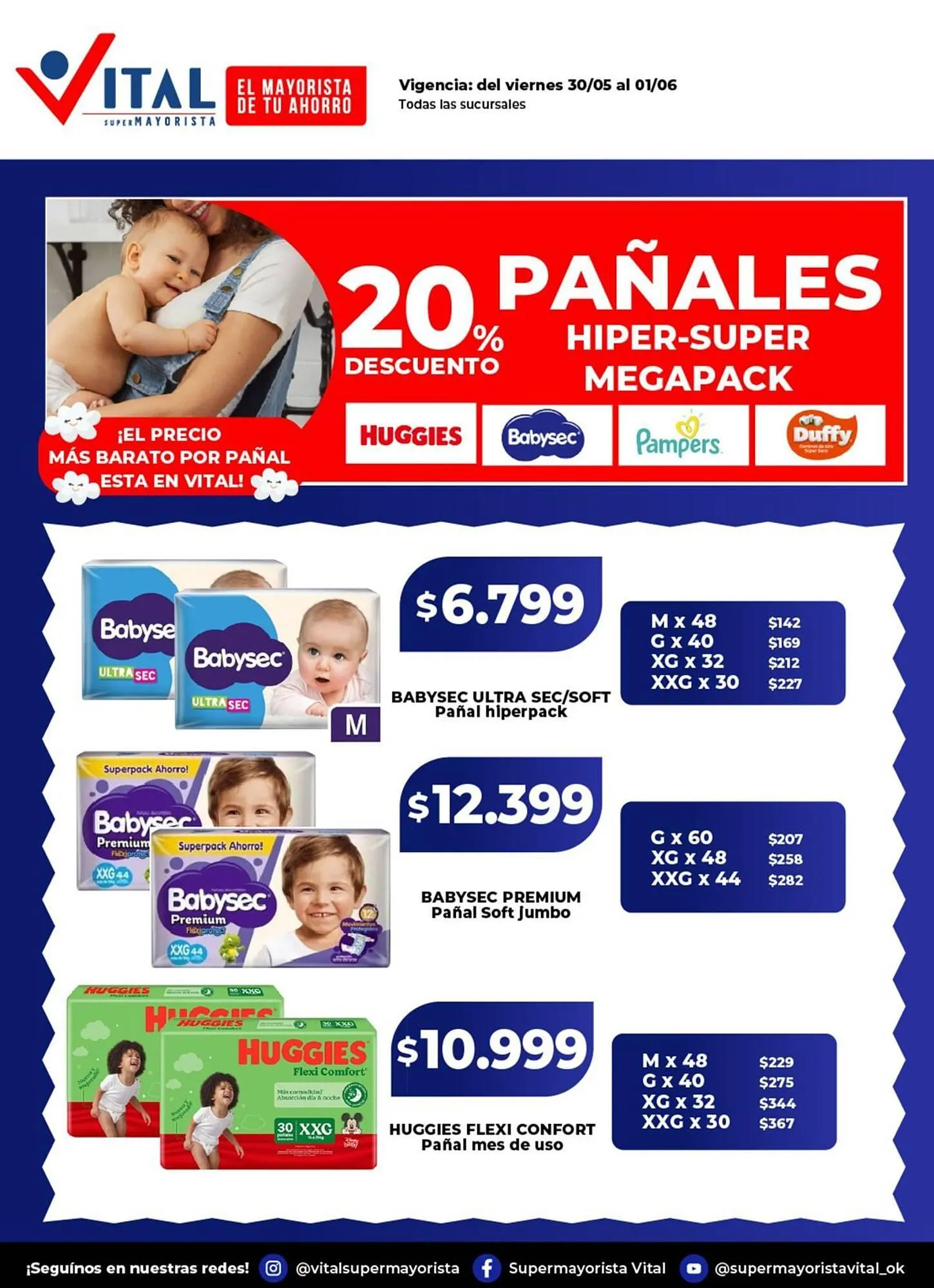 Ofertas de Catálogo Supermayorista Vital 31 de mayo al 1 de junio 2025 - Página 6 del catálogo