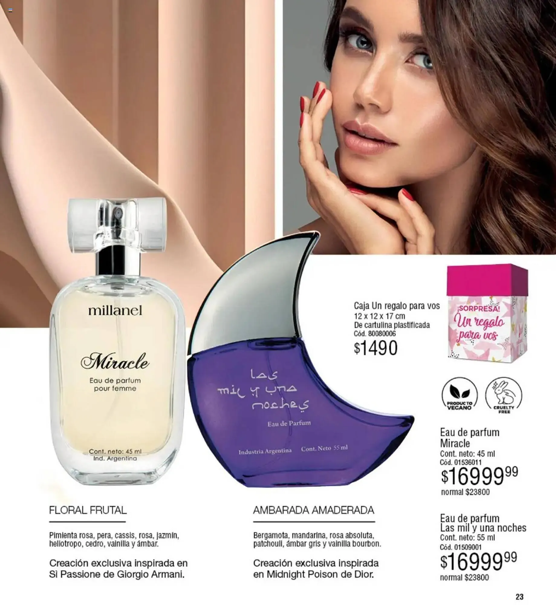 Ofertas de Catálogo Millanel Cosmética 28 de abril al 25 de mayo 2025 - Página 23 del catálogo