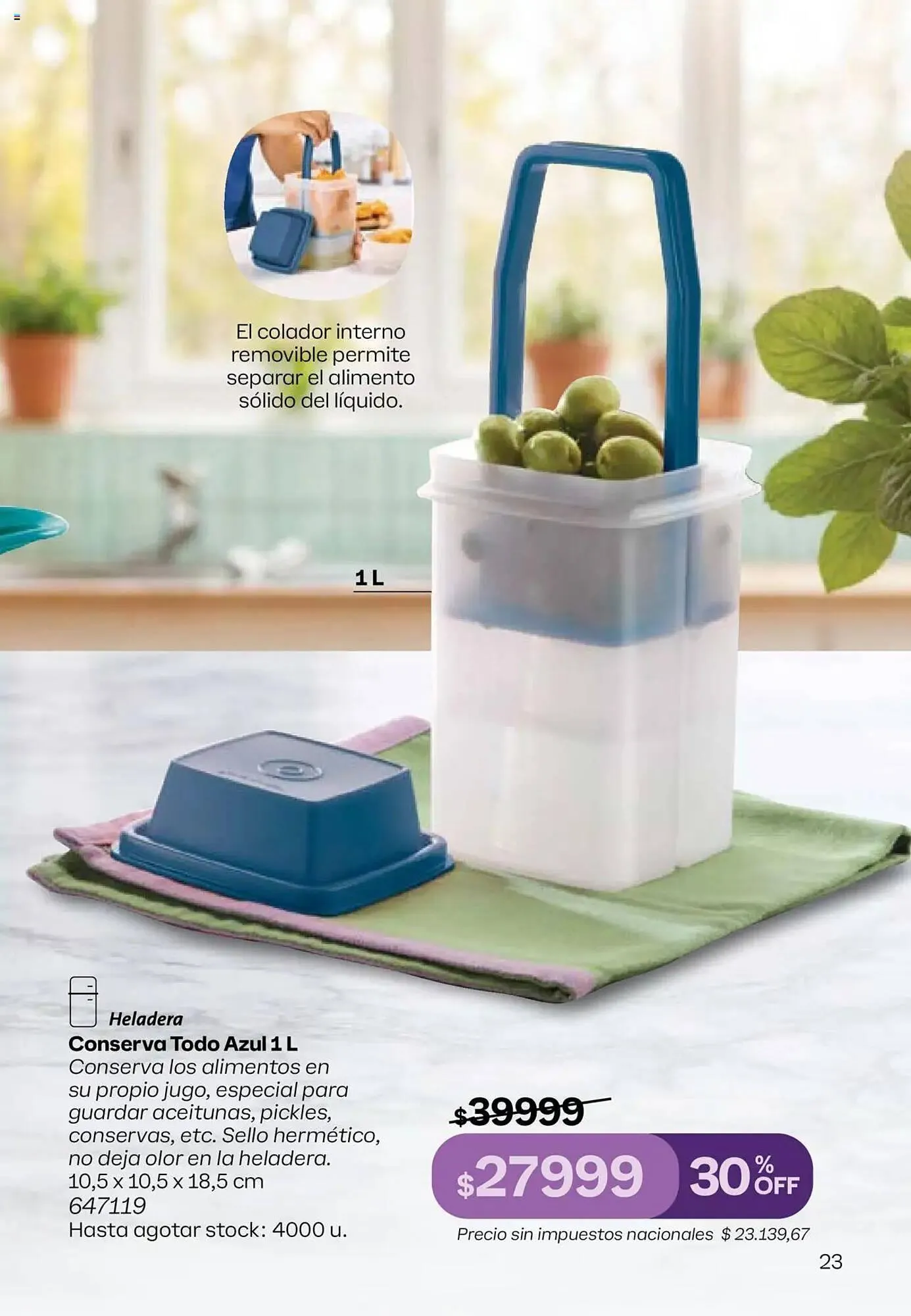 Ofertas de Catálogo Tupperware 9 de julio al 23 de julio 2025 - Página 24 del catálogo