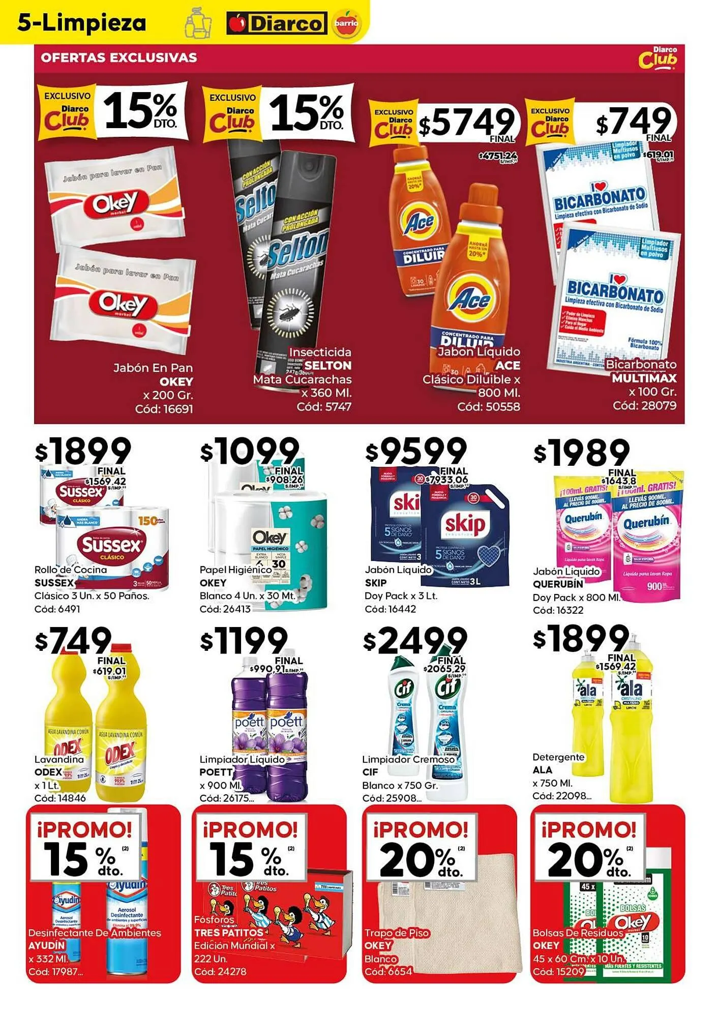 Ofertas de Catálogo Diarco 1 de septiembre al 6 de septiembre 2025 - Página 5 del catálogo