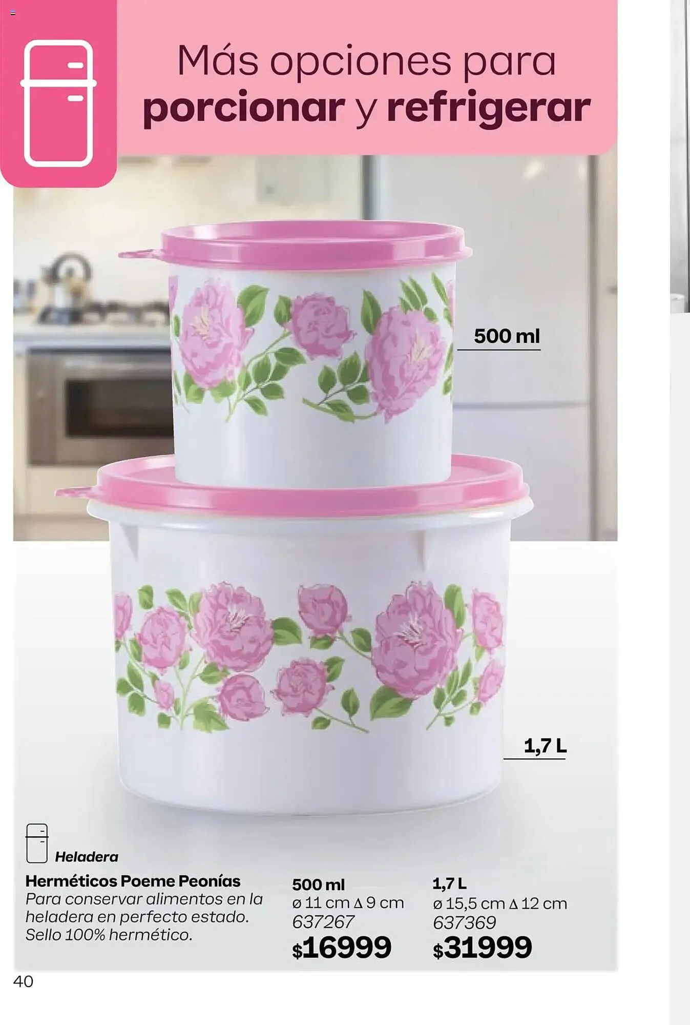 Ofertas de Catálogo Tupperware 9 de abril al 22 de abril 2025 - Página 40 del catálogo