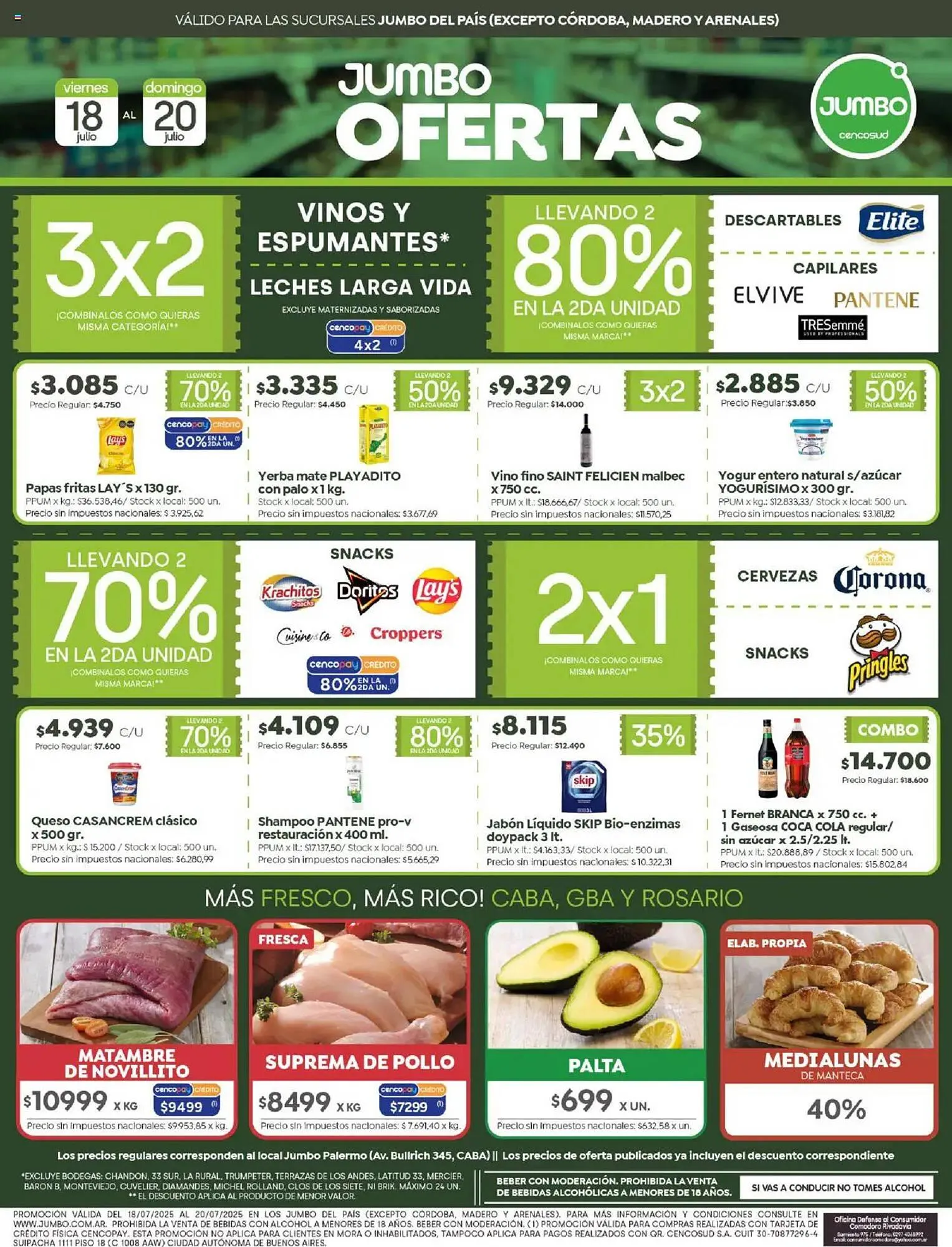 Ofertas de Catálogo Jumbo 18 de julio al 20 de julio 2025 - Página 1 del catálogo