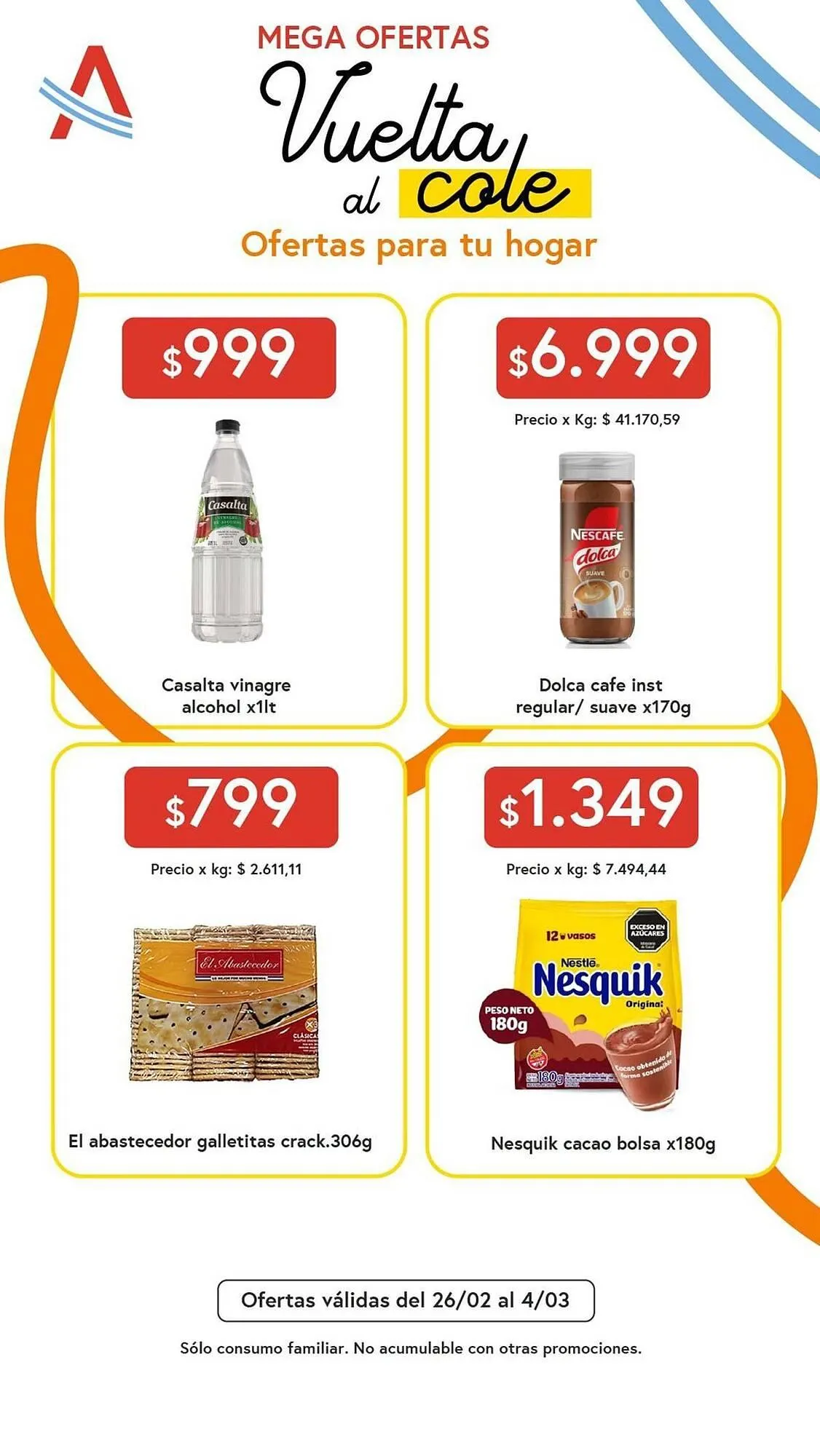 Ofertas de Catálogo El Abastecedor 26 de febrero al 3 de abril 2026 - Página 7 del catálogo